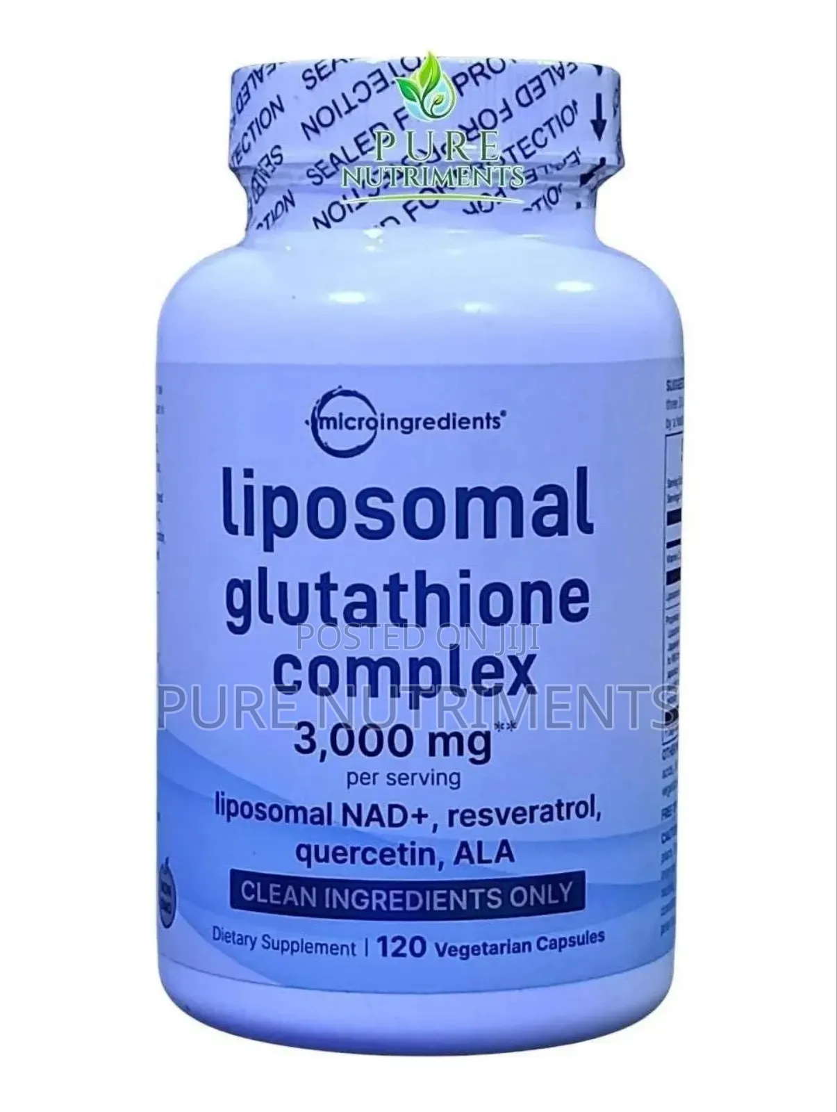 Liposomal Glutathione Complex3000mg 120 Caps_Skin Antioxidant Support