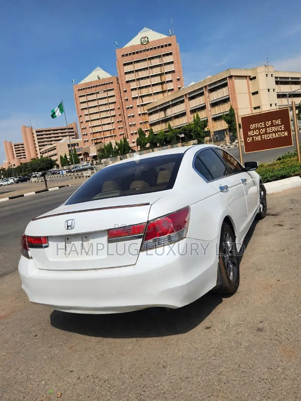 Honda Accord 2008 White