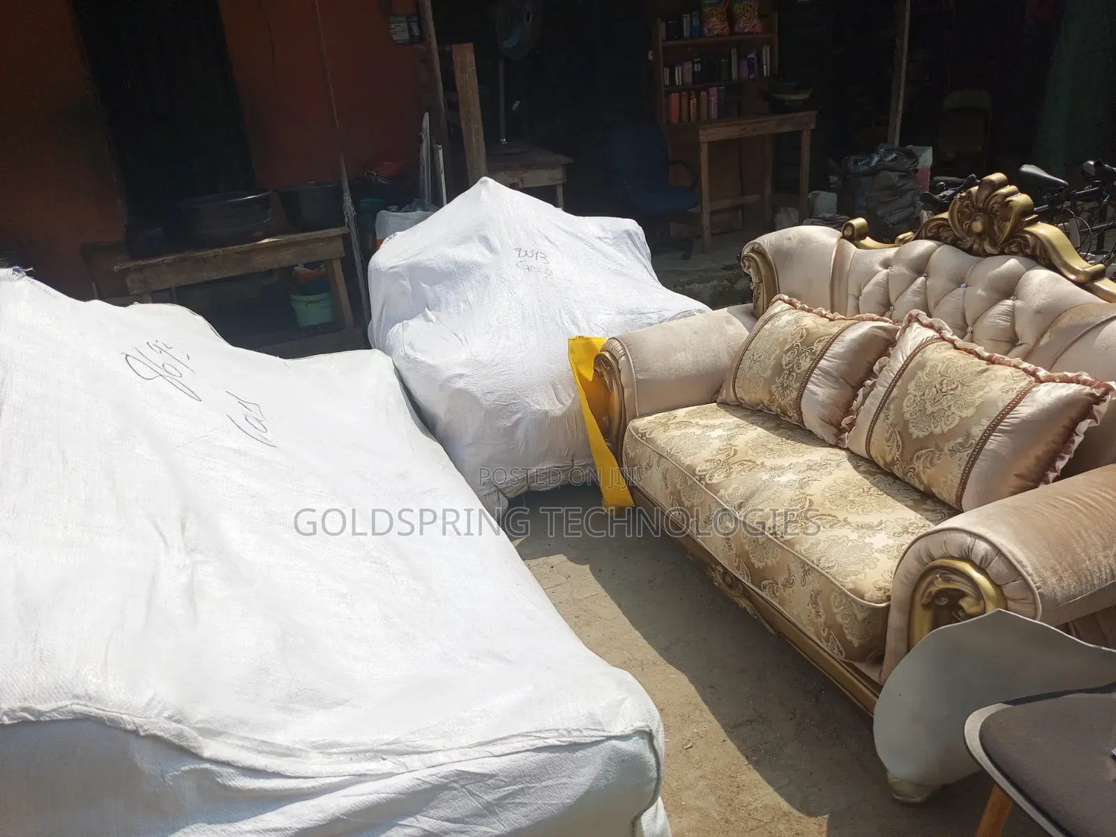 Imported Royal Fabric Sofa