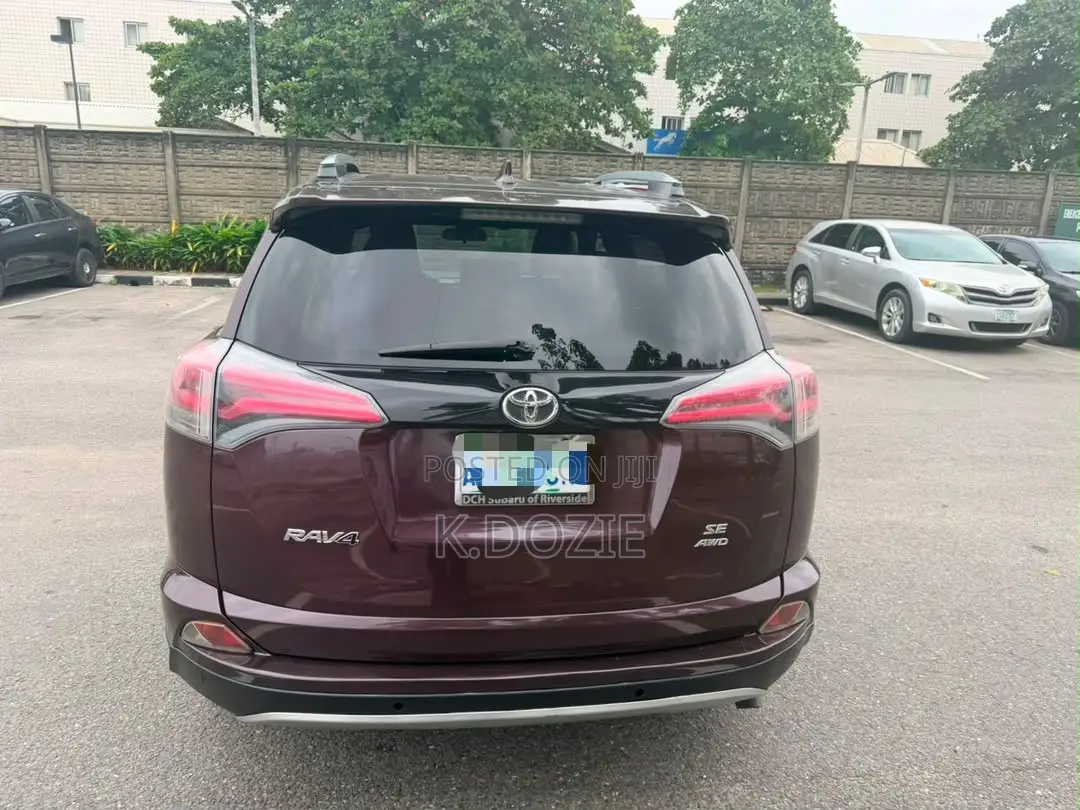 Toyota RAV4 SE AWD (2.5L 4cyl 6A) 2017 Burgundy