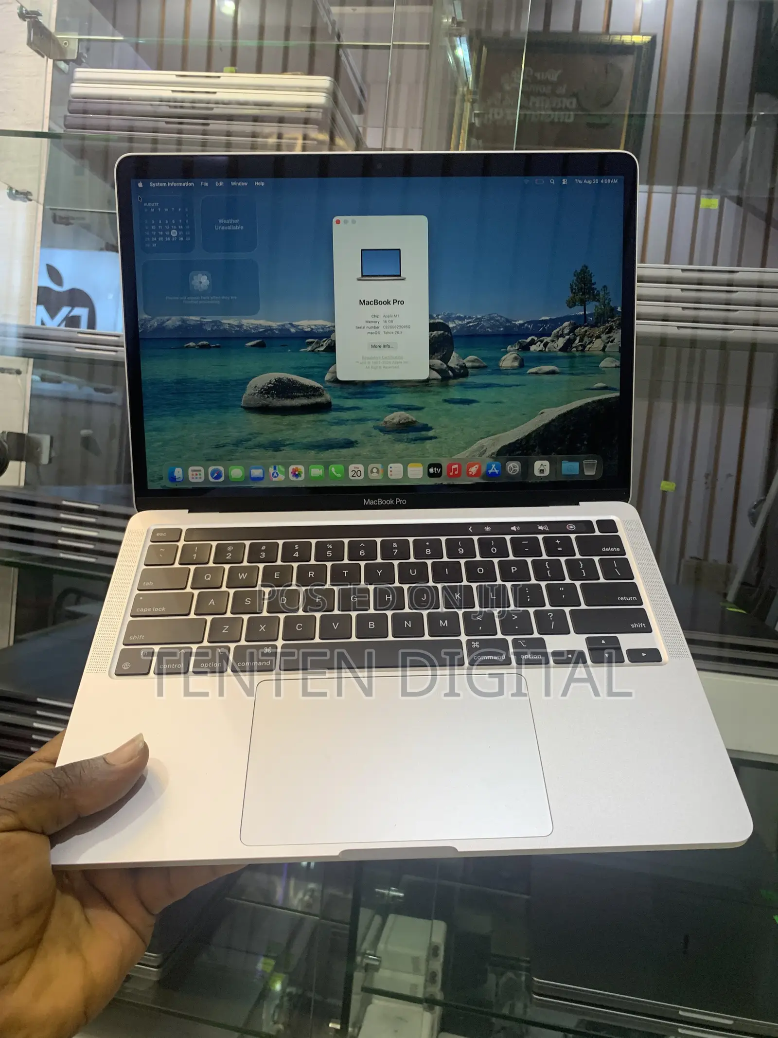 Laptop Apple MacBook Pro 2020 M1 16GB Apple M1 SSD 256GB