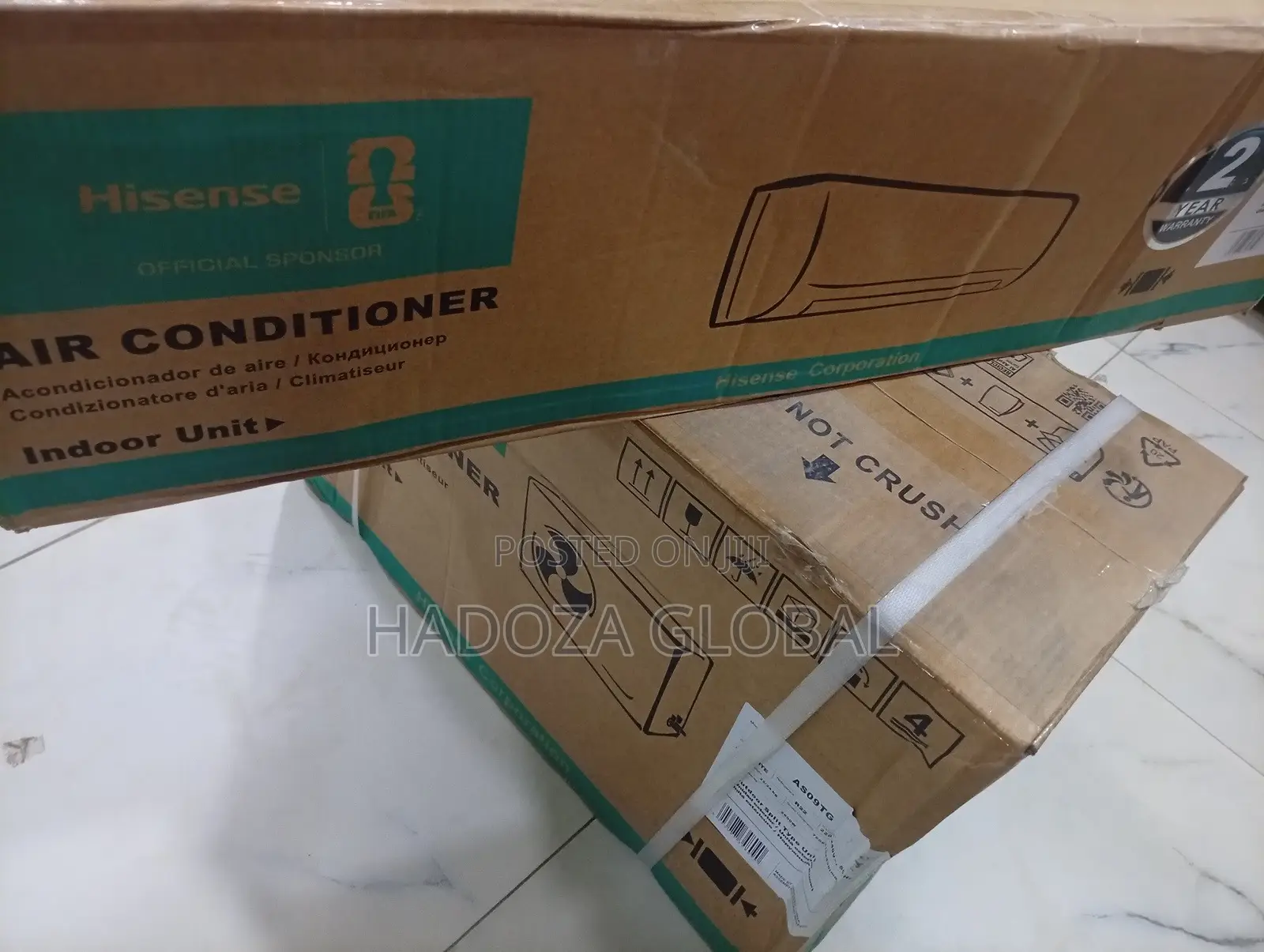 High-Efficiency Hisense 1HP Non-Inverter Air Conditioner