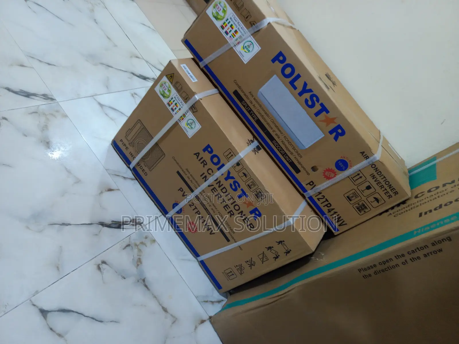 Polystar 1.5HP Split INVERTER AC – Remote Control Included