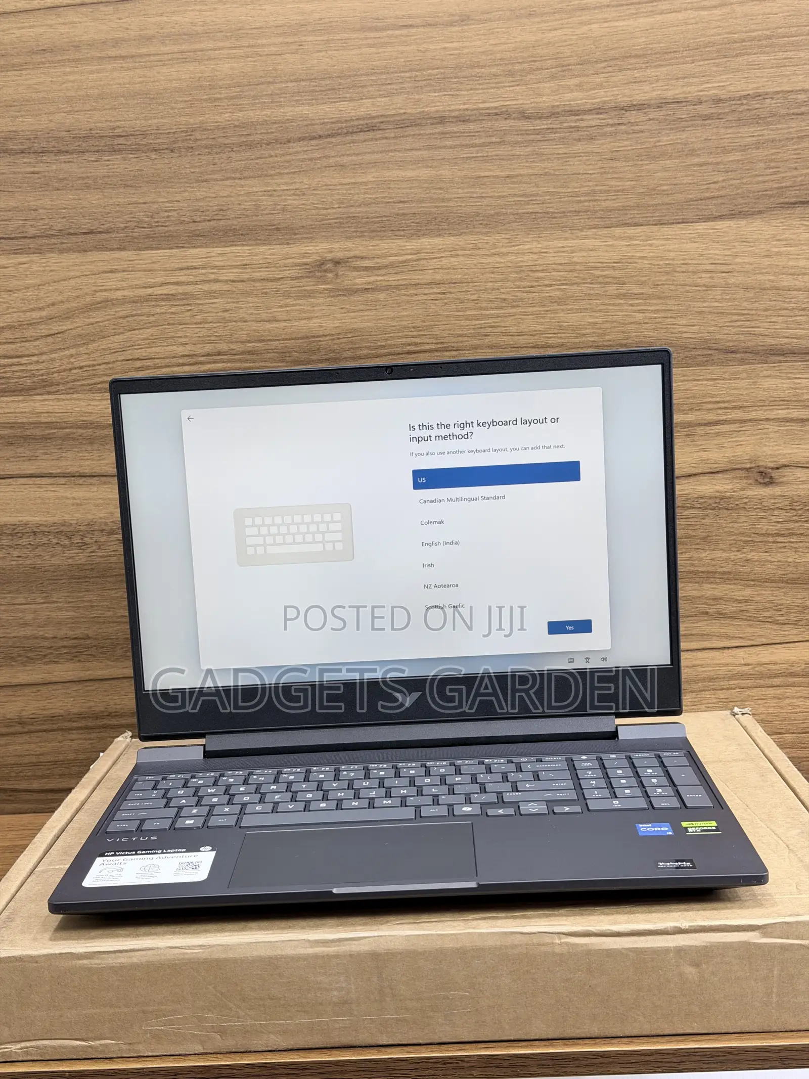 Laptop HP Victus 15 16GB Intel Core i5 SSD 512GB