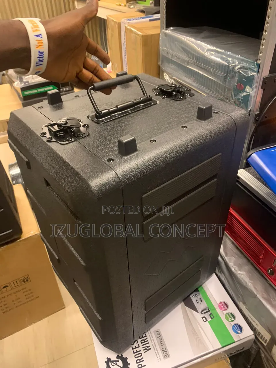 6U Rack Amplifier Case, Pro-Audio PA DJ Flight Road Travel Mount