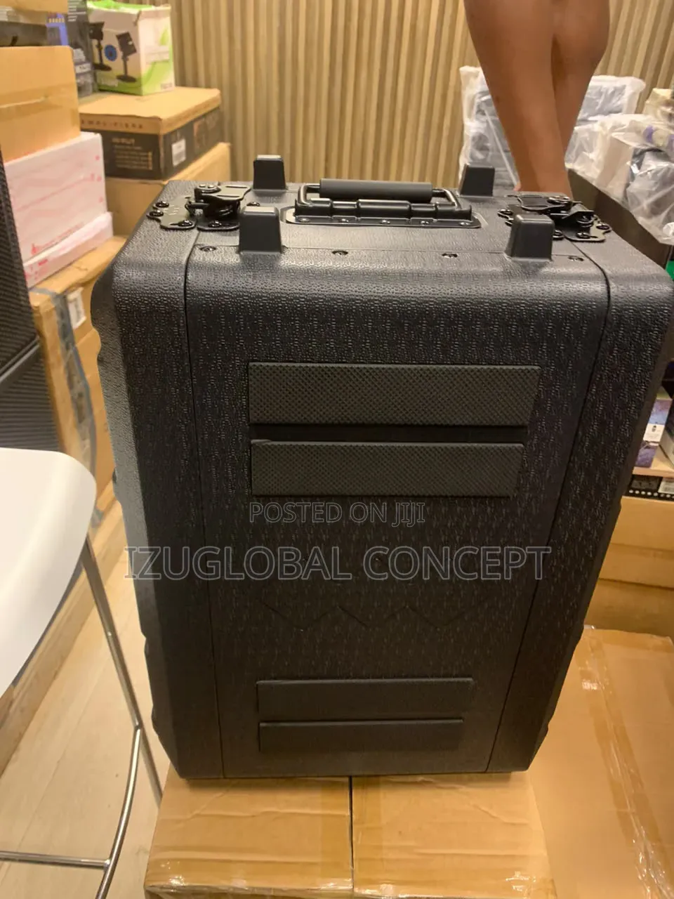 6U Rack Amplifier Case, Pro-Audio PA DJ Flight Road Travel Mount