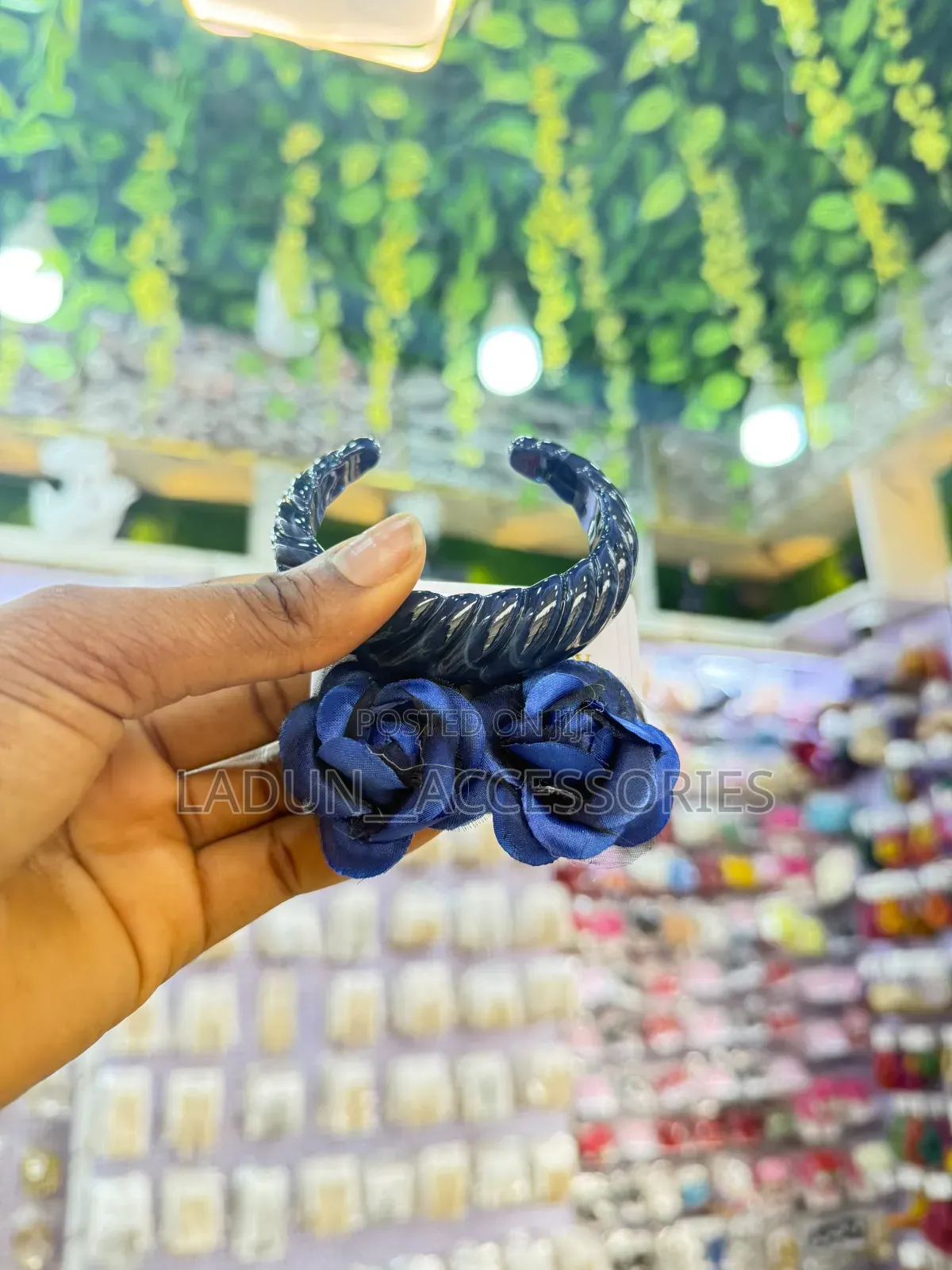 Flower Earring With Matching Bangle