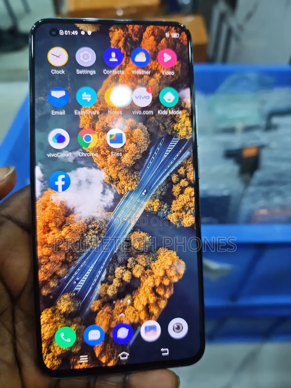 Vivo X50 128 GB Blue
