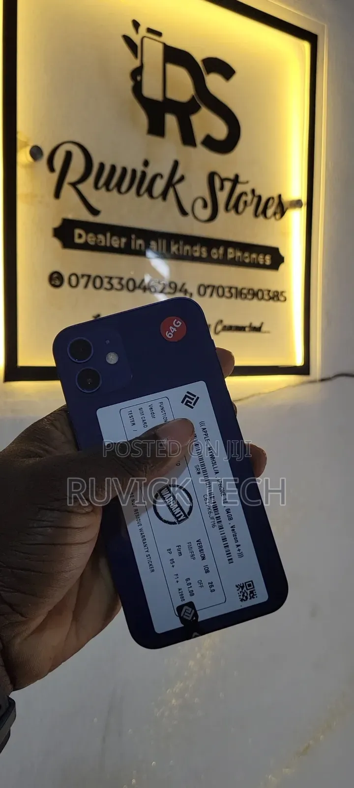 Apple iPhone 12 64 GB Blue