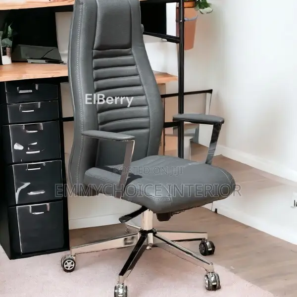 Executive Leather Visitors Office Chair