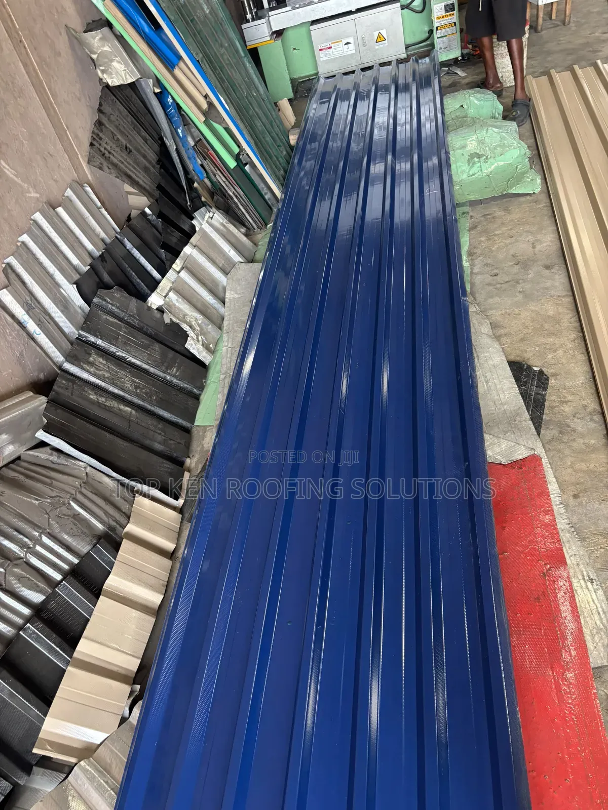 HM Blue Normal Longspan Roofing Sheets - 0.70mm(A) Thickness