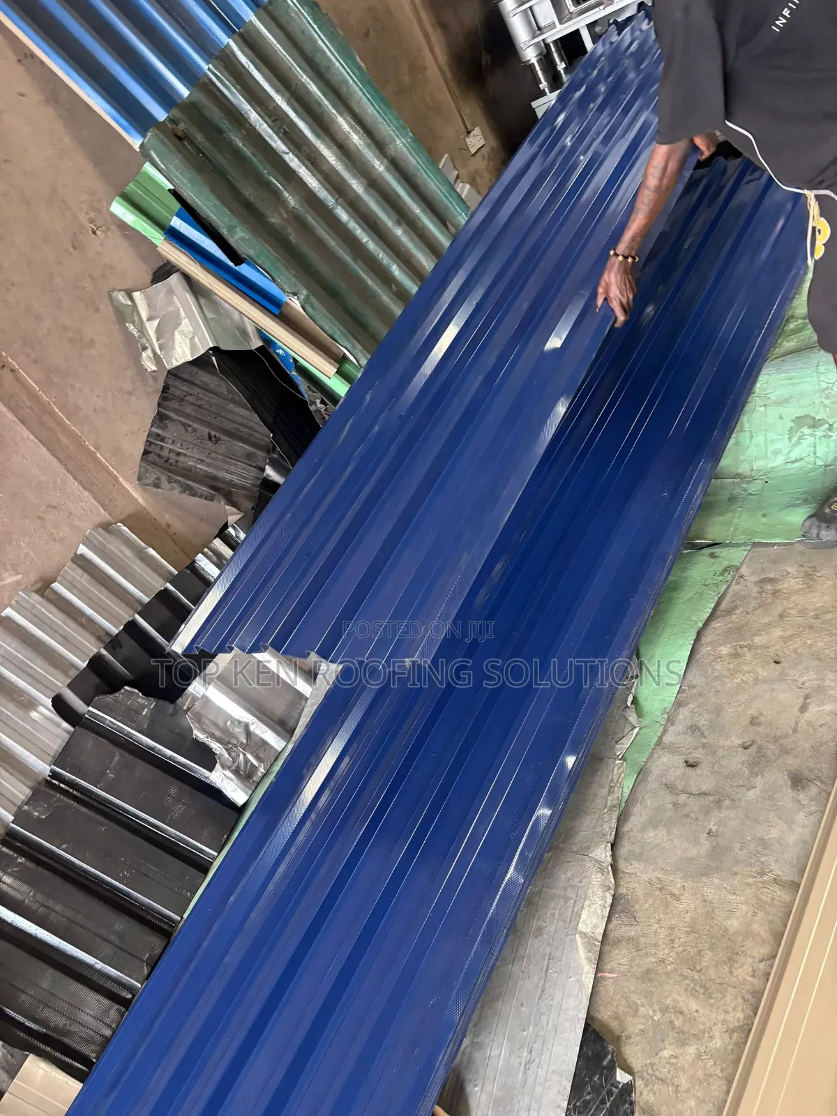 HM Blue Normal Longspan Roofing Sheets - 0.70mm(A) Thickness