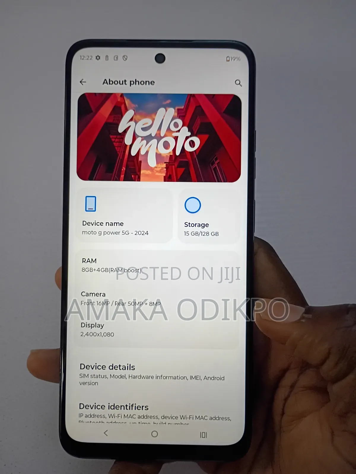 Motorola Moto G Power 5G 256 GB Black