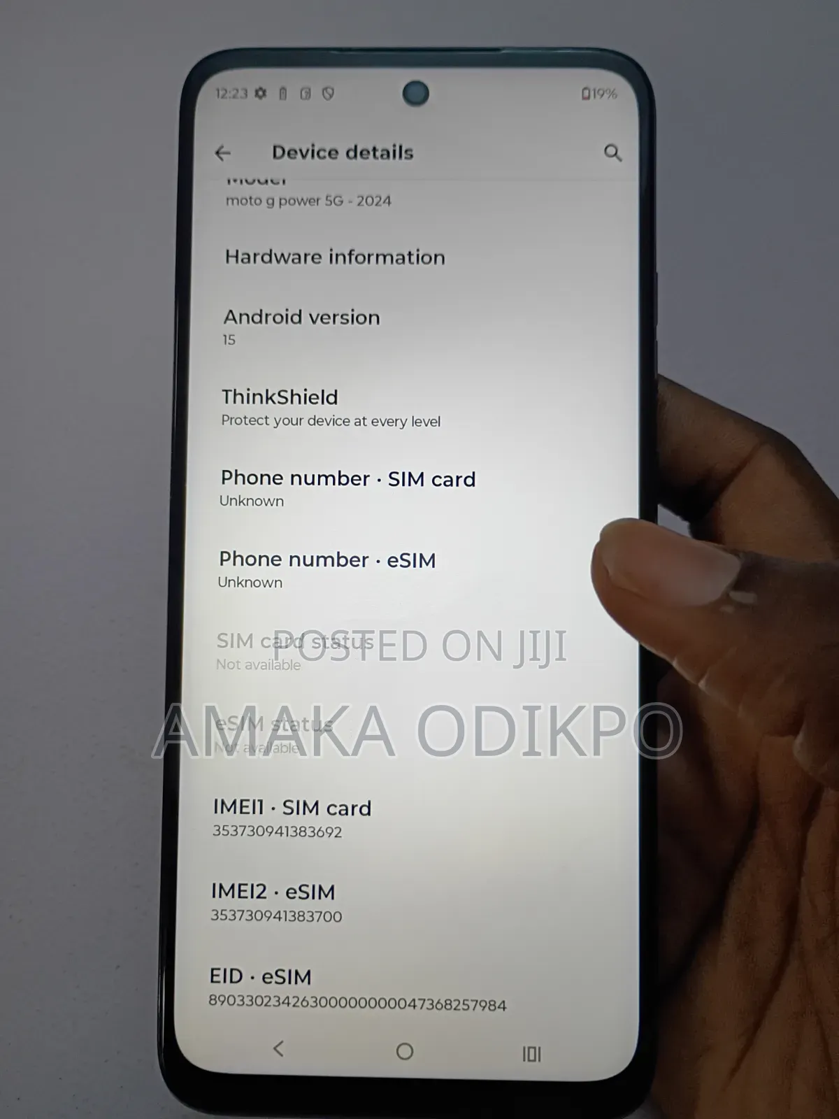 Motorola Moto G Power 5G 256 GB Black
