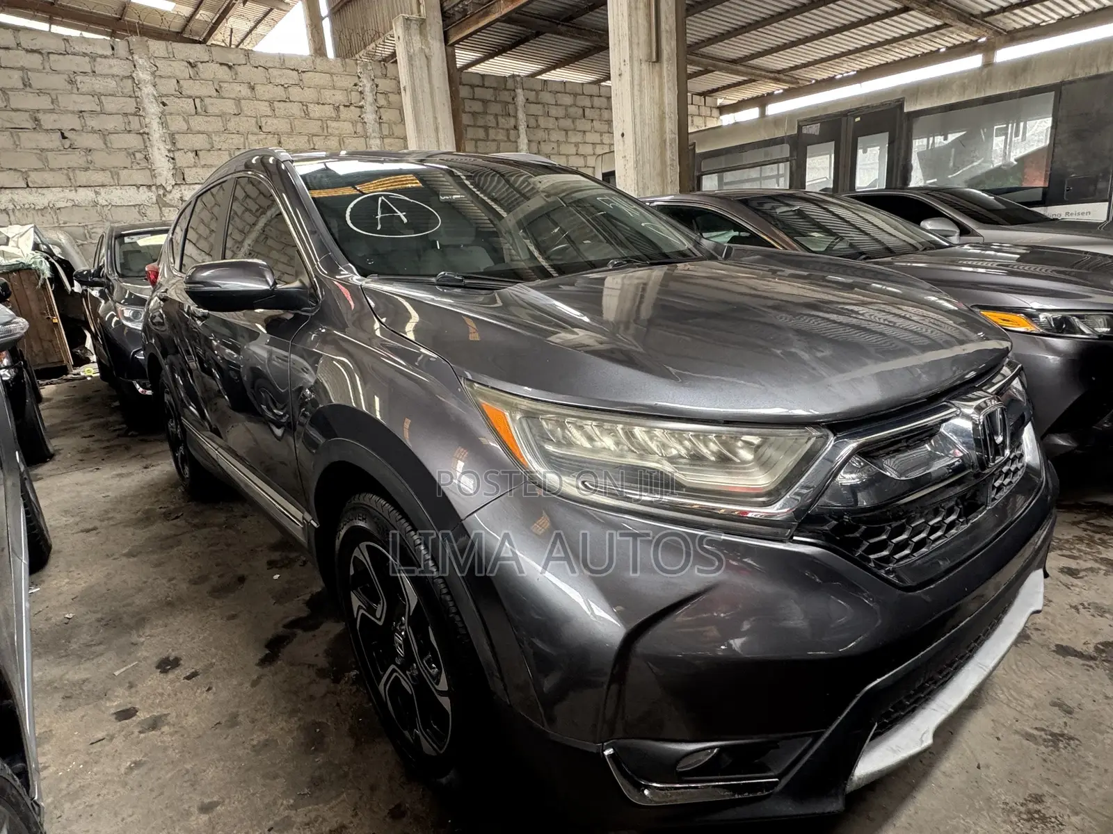 Honda CR-V Touring 4dr SUV (2.4L 4cyl CVT) 2016 Gray
