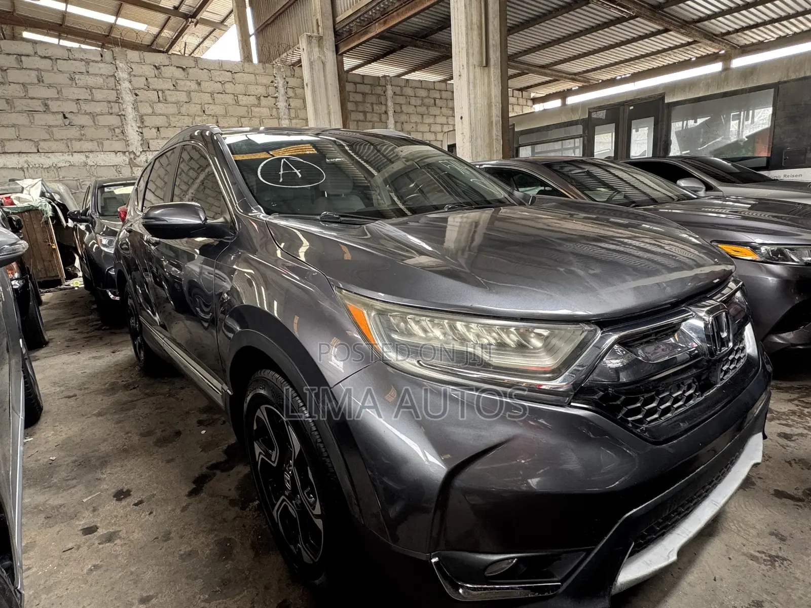Honda CR-V Touring 4dr SUV (2.4L 4cyl CVT) 2016 Gray