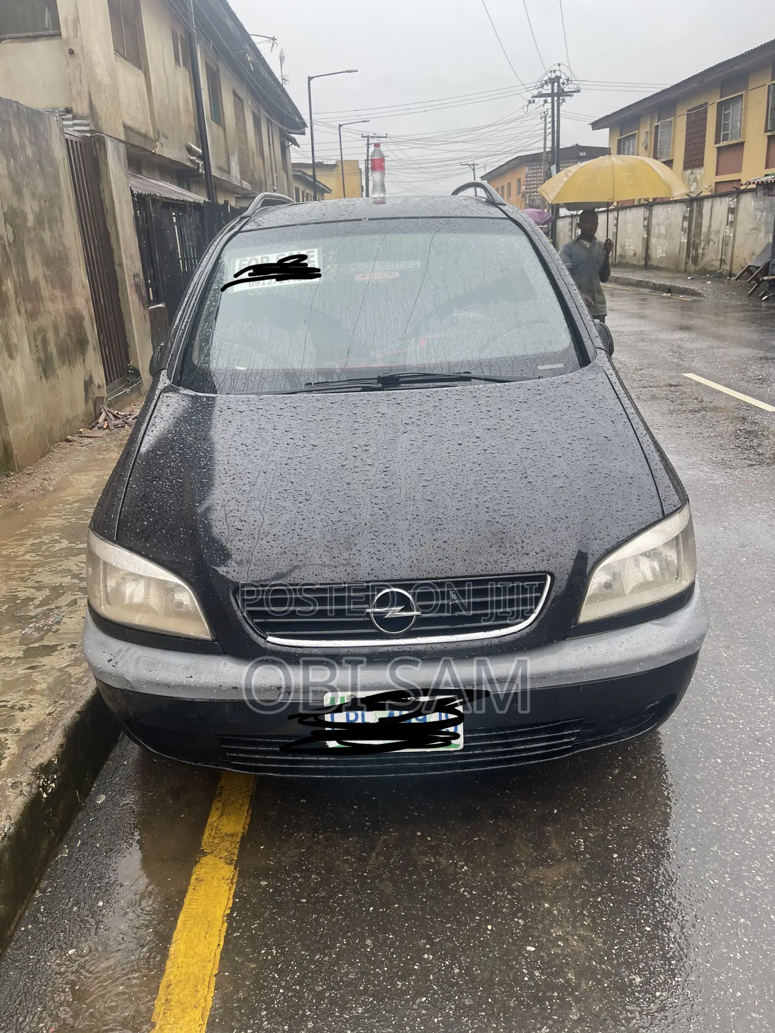 Opel Zafira 2002 Green