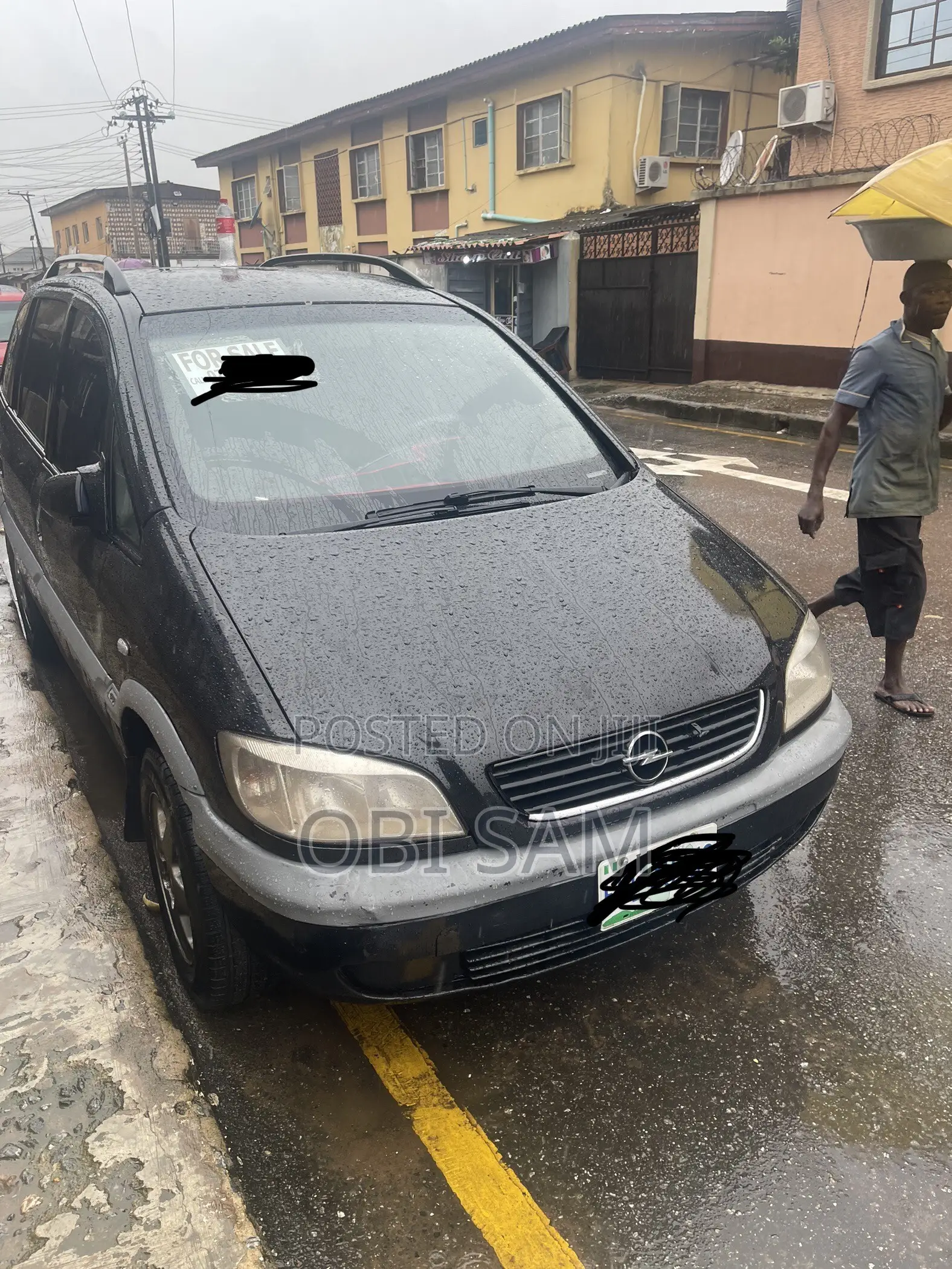 Opel Zafira 2002 Green