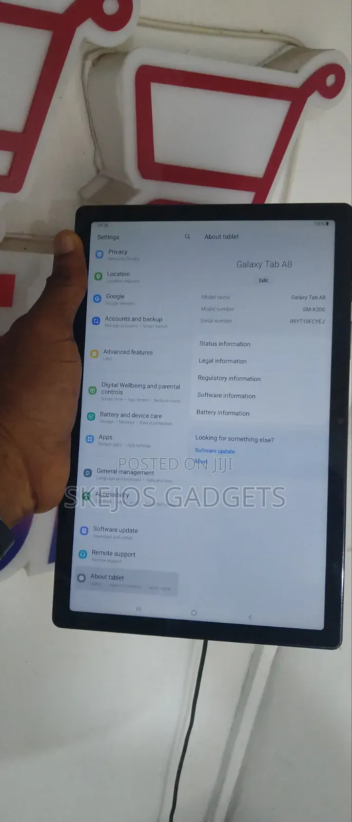 Samsung Galaxy Tab A8 10.5 2021 64 GB Gray
