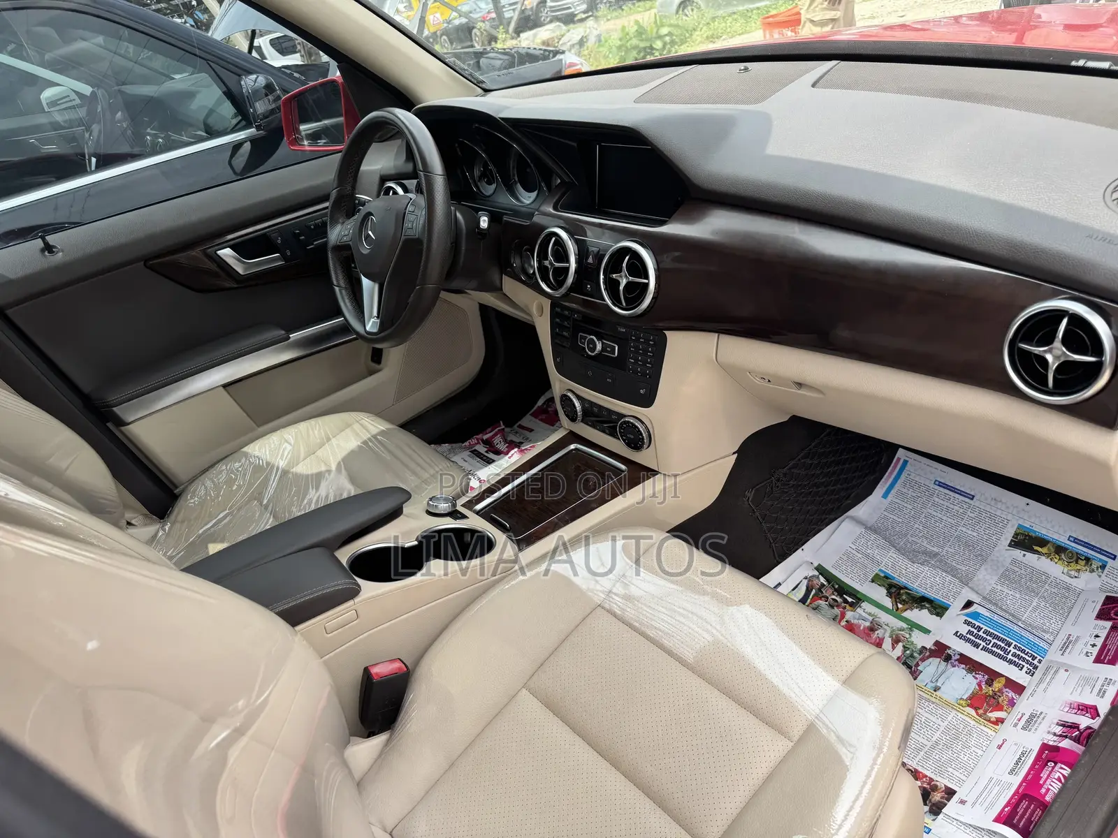 Mercedes-Benz GLK-Class 350 4MATIC 2013 Red