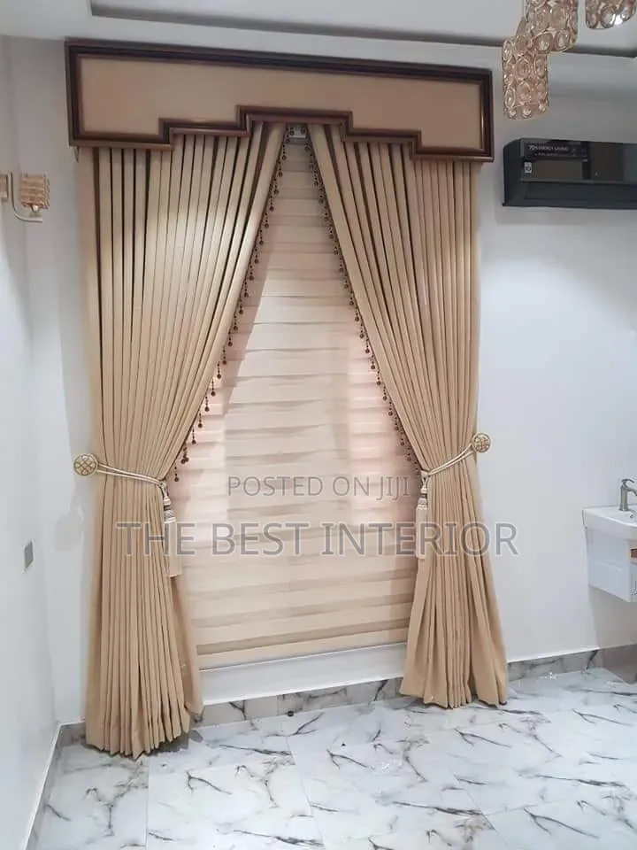 Premium Curtain From ₦5,000 Per Yard