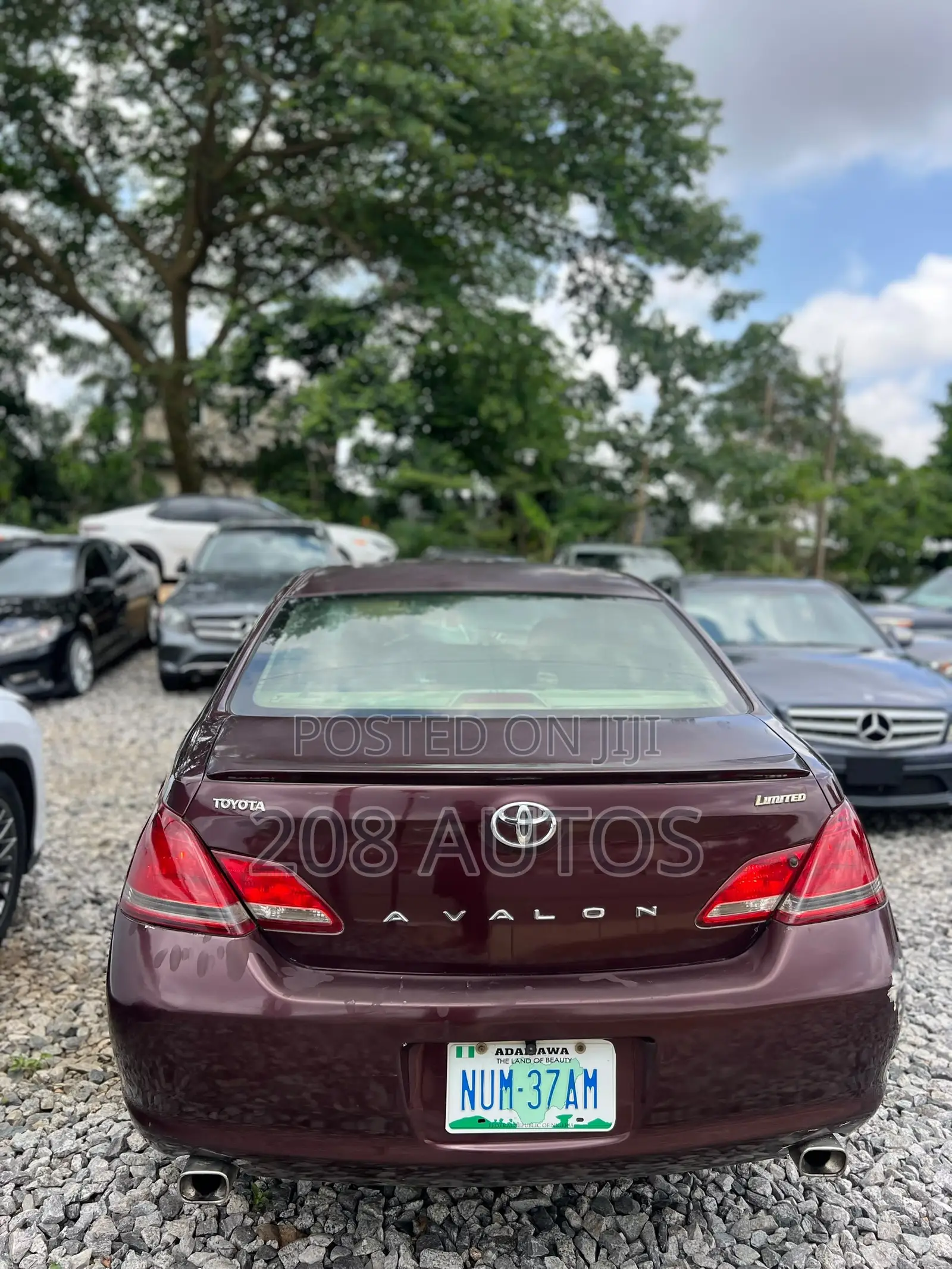 Toyota Avalon Limited Sedan FWD (3.5L 6cyl 6A) 2008 Burgundy