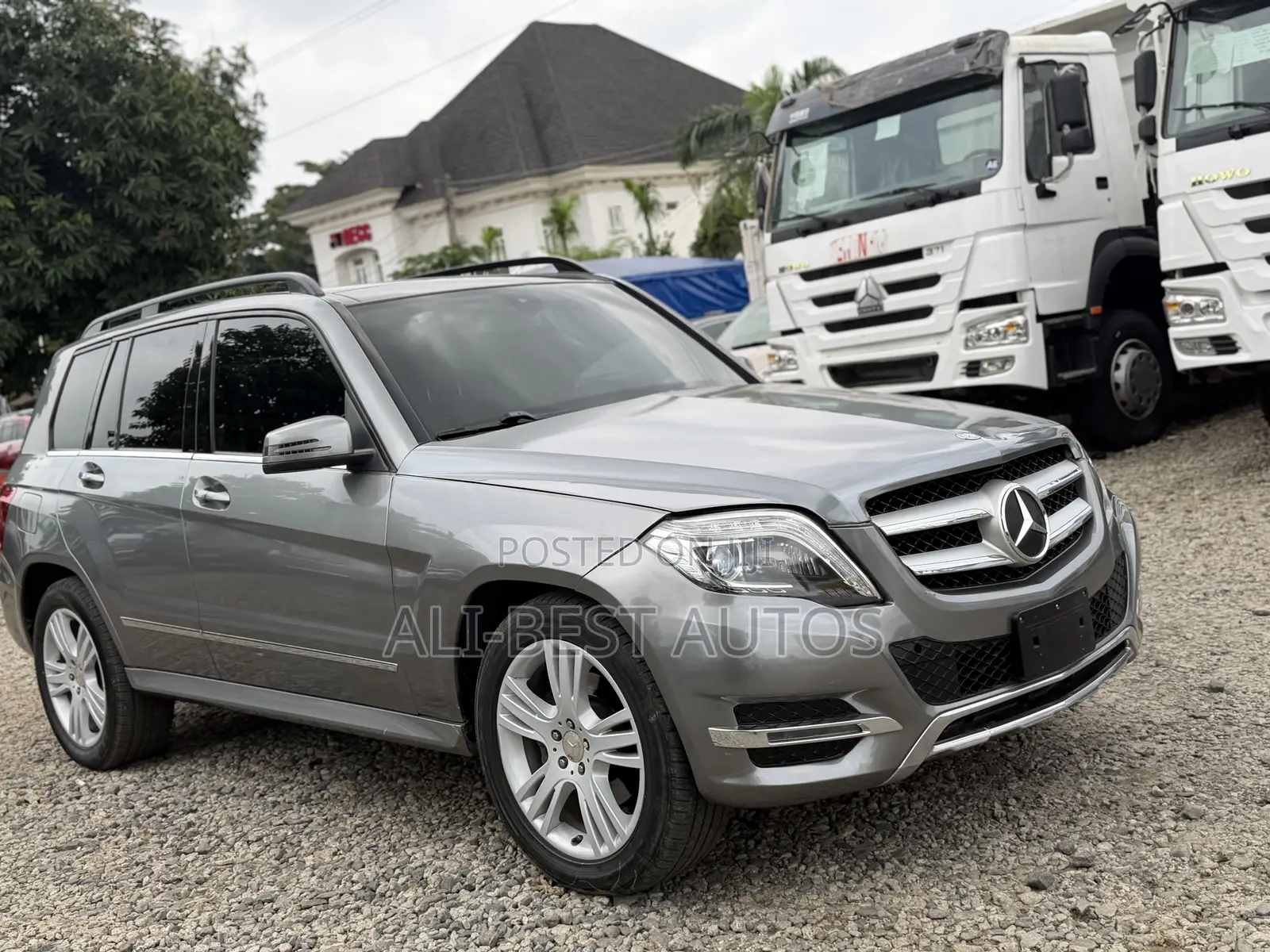 Mercedes-Benz GLK-Class Base GLK 350 4dr 4x2 (3.5L 6cyl 7A) 2015 Gray