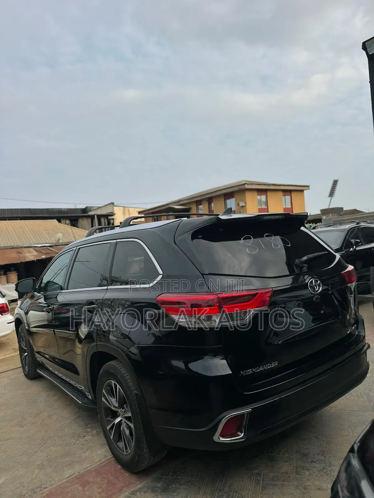 Toyota Highlander XLE V6 4x4 (3.5L 6cyl 6A) 2016 Black