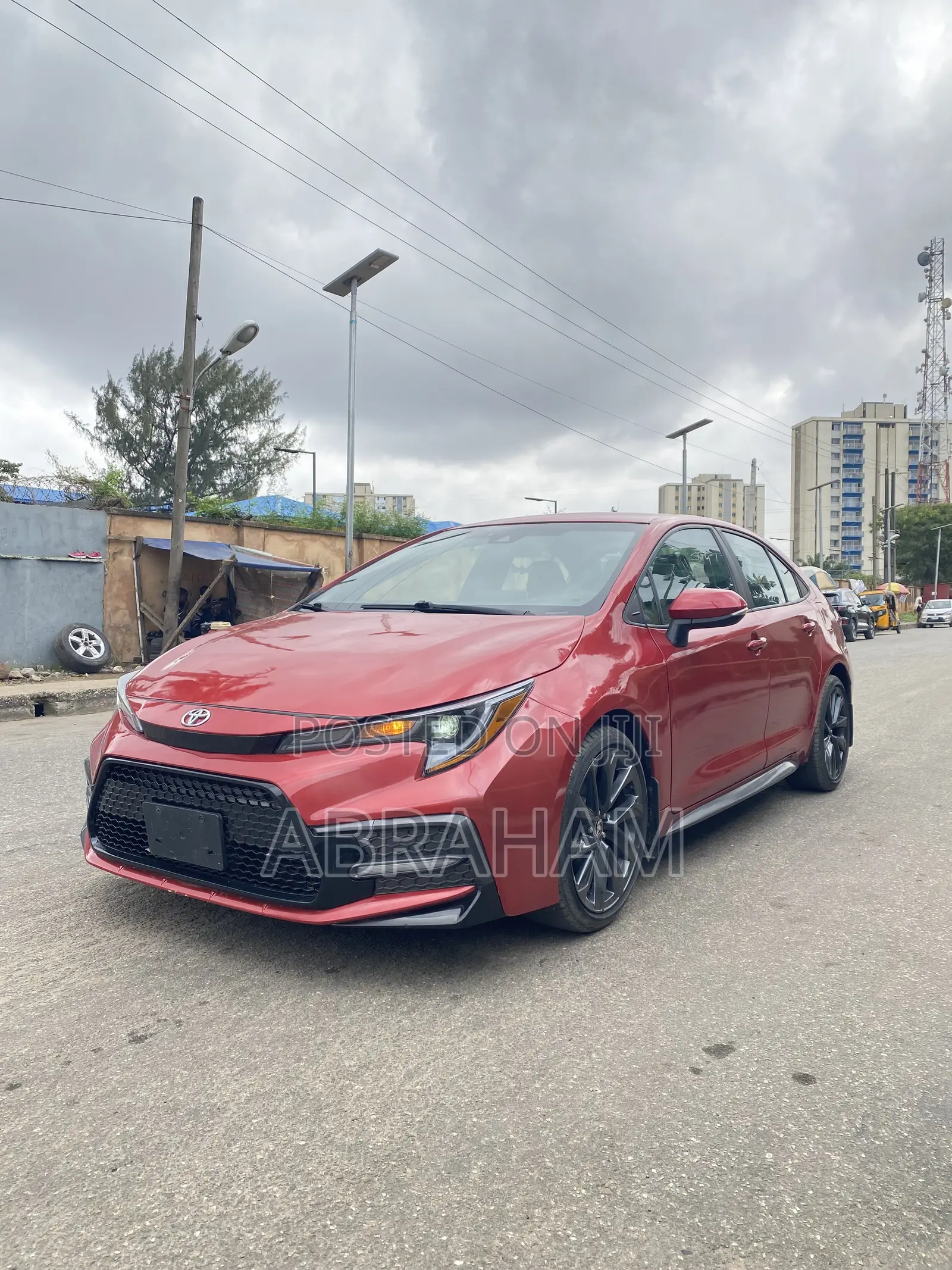 Toyota Corolla SE 2020 Red