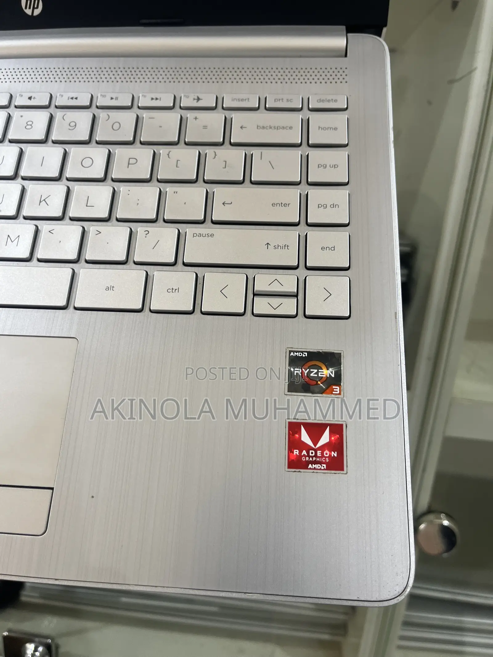 Laptop HP 14-dq1025cl 8GB AMD Ryzen 3 SSD 128GB