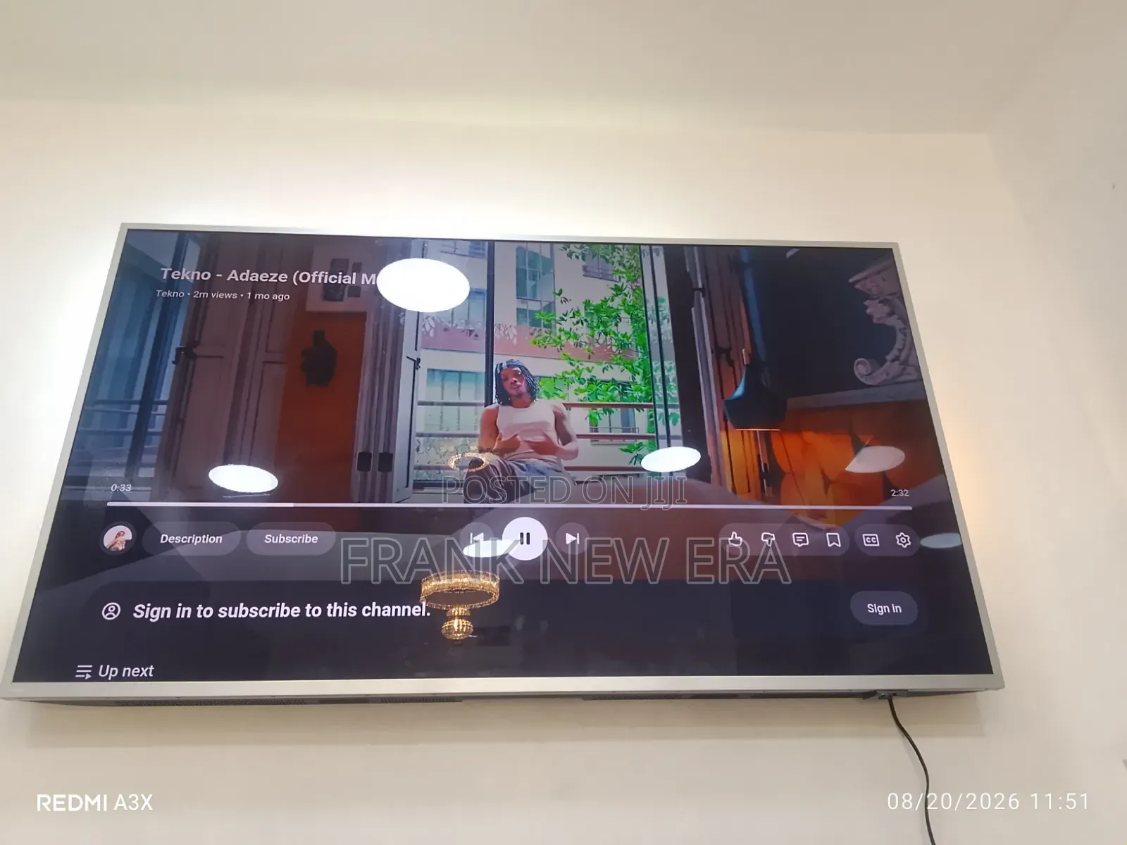 65 Inches Philips Android Television With Free Netflix