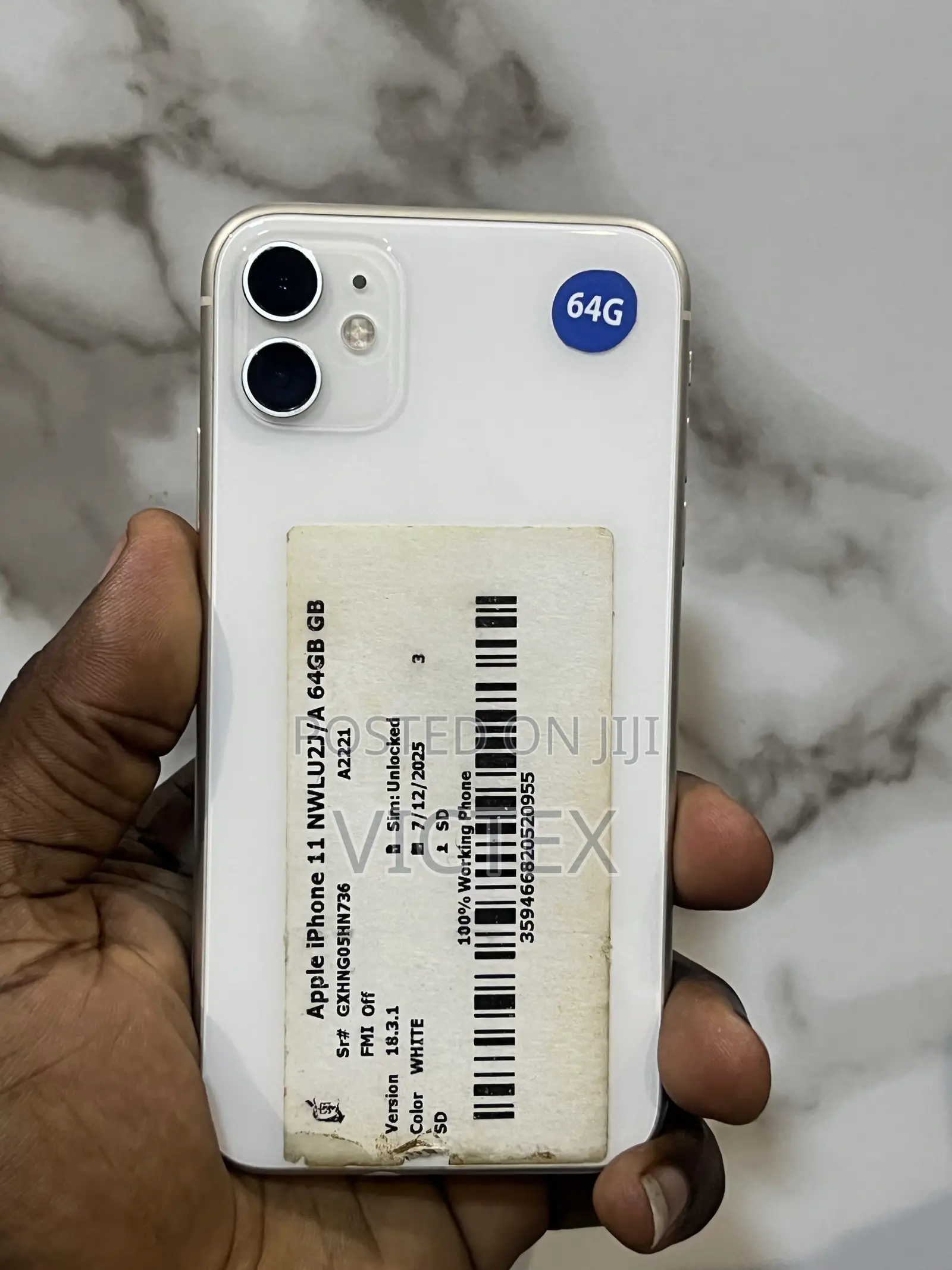 Apple iPhone 11 64 GB White