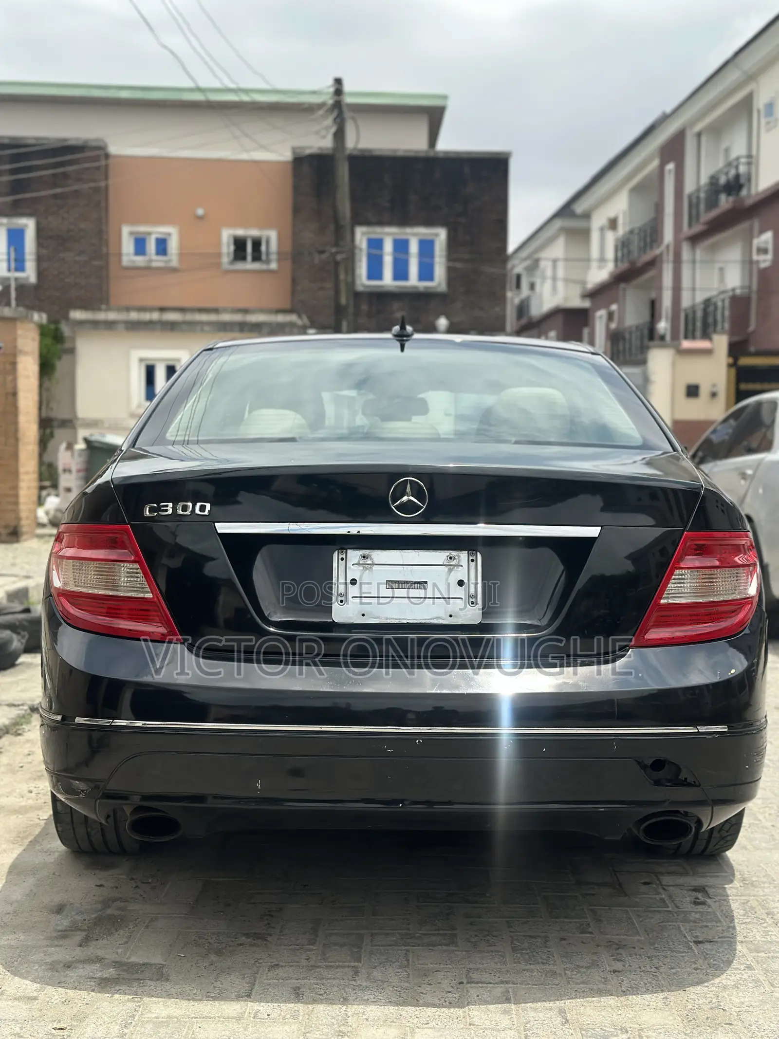 Mercedes-Benz C300 Sport Sedan AWD (3.0L 6cyl 7A) 2009 Black