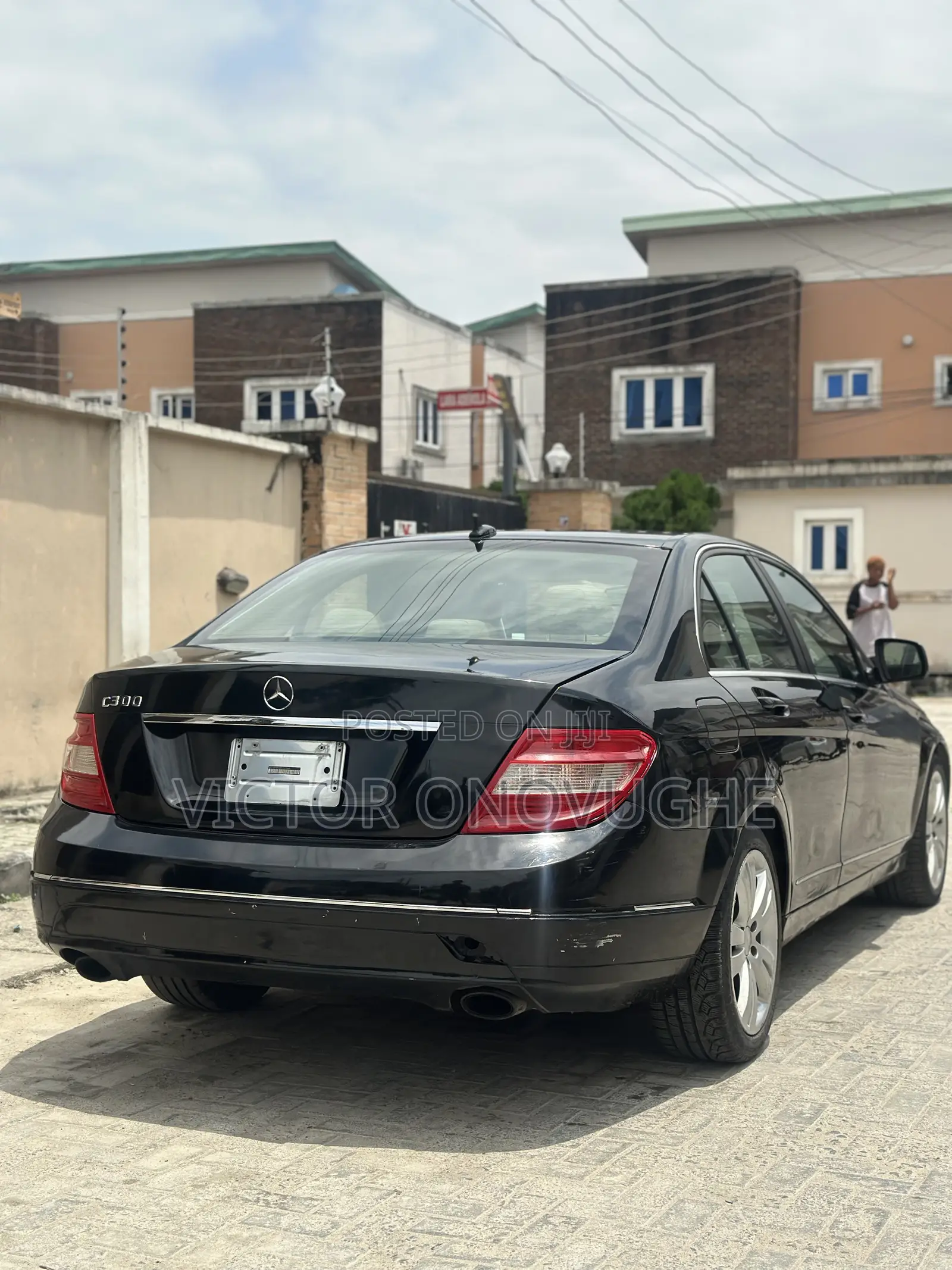 Mercedes-Benz C300 Sport Sedan AWD (3.0L 6cyl 7A) 2009 Black
