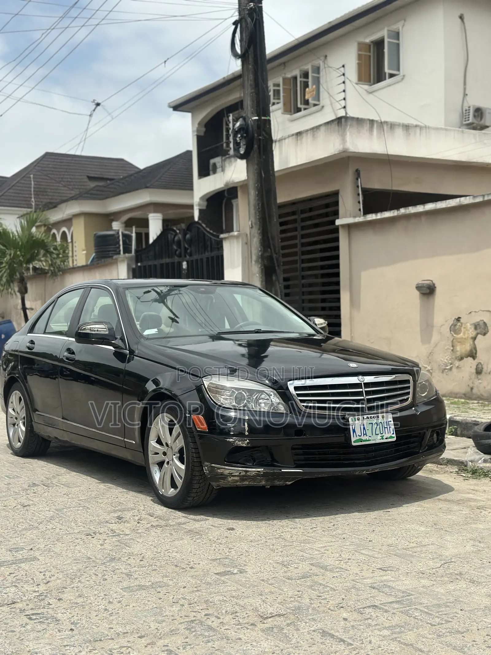 Mercedes-Benz C300 Sport Sedan AWD (3.0L 6cyl 7A) 2009 Black