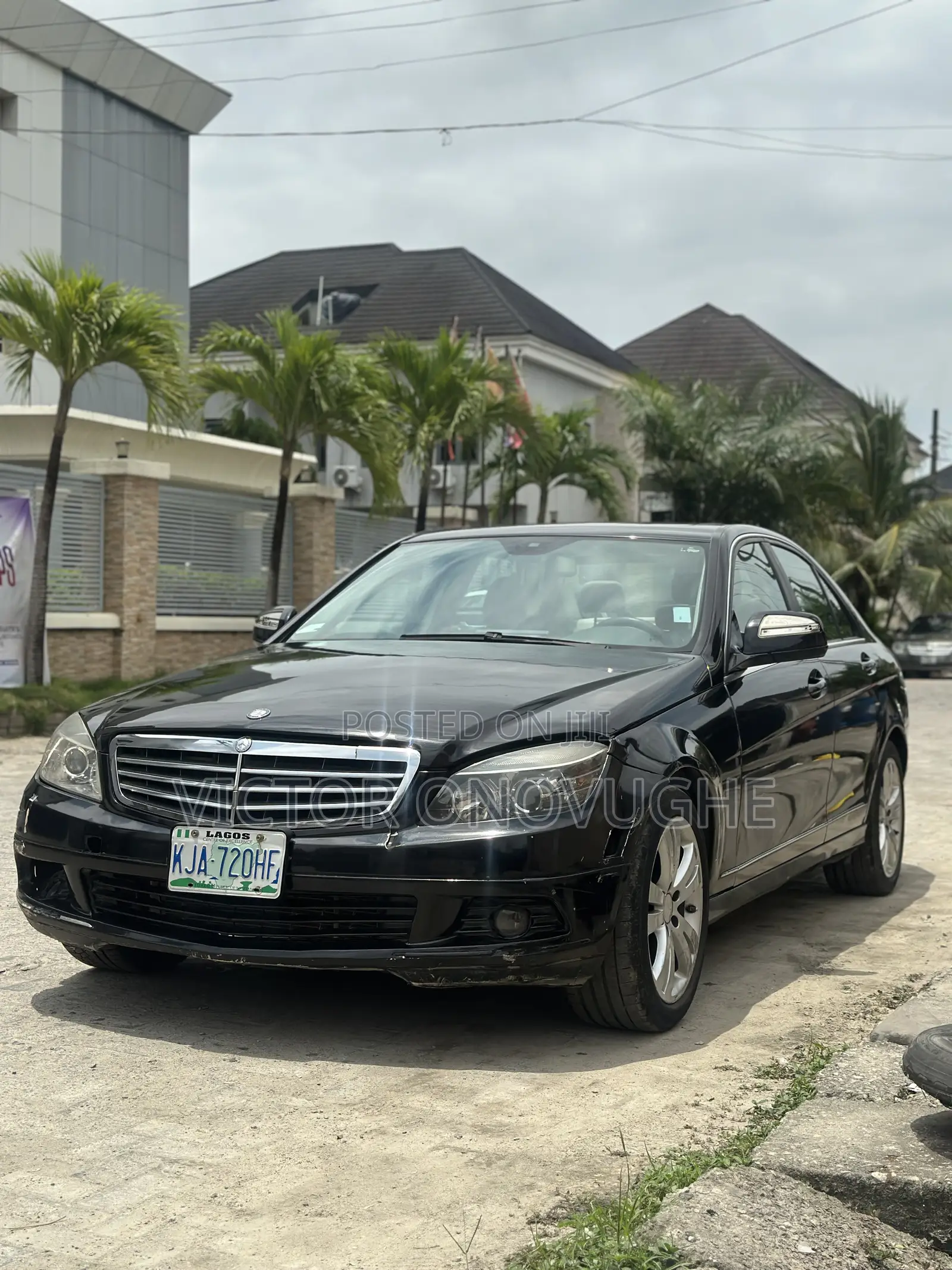 Mercedes-Benz C300 Sport Sedan AWD (3.0L 6cyl 7A) 2009 Black