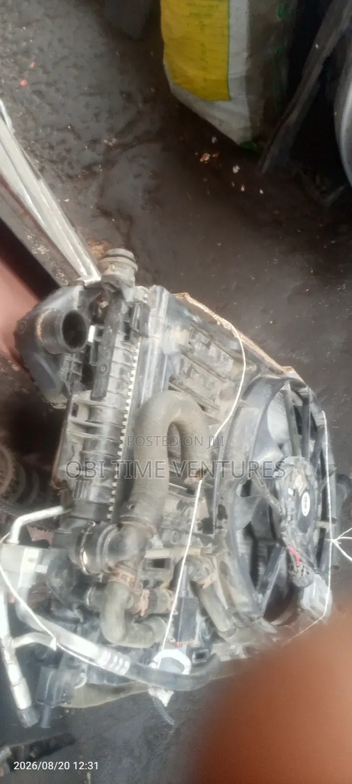 Ford Escape 2015 Radiator and Fan With Tobo