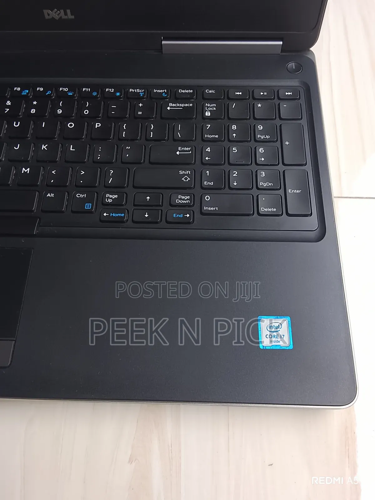 Laptop Dell Precision 7520 16GB Intel Core i7 SSD 256GB