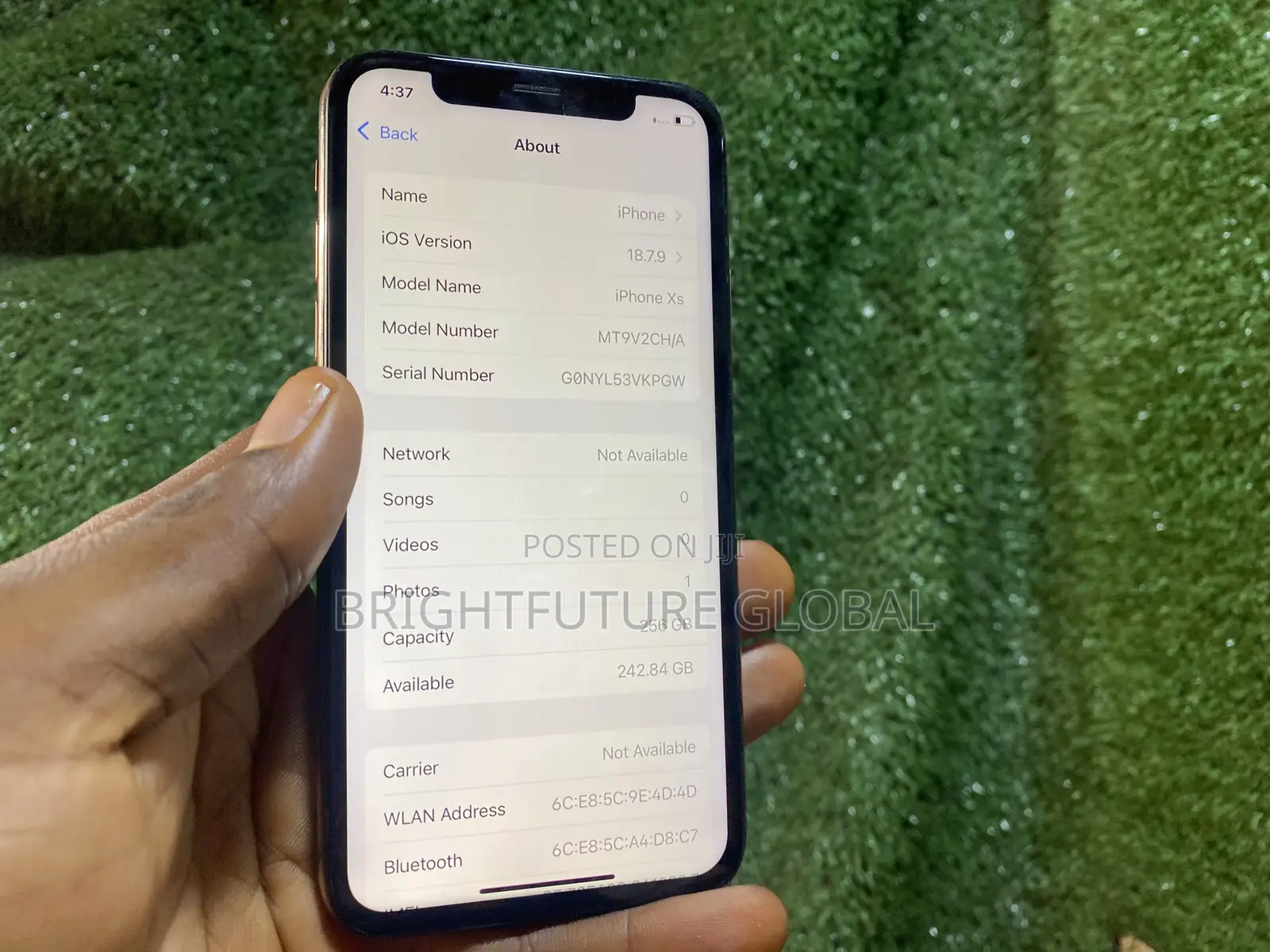 Apple iPhone XS 256 GB Gold