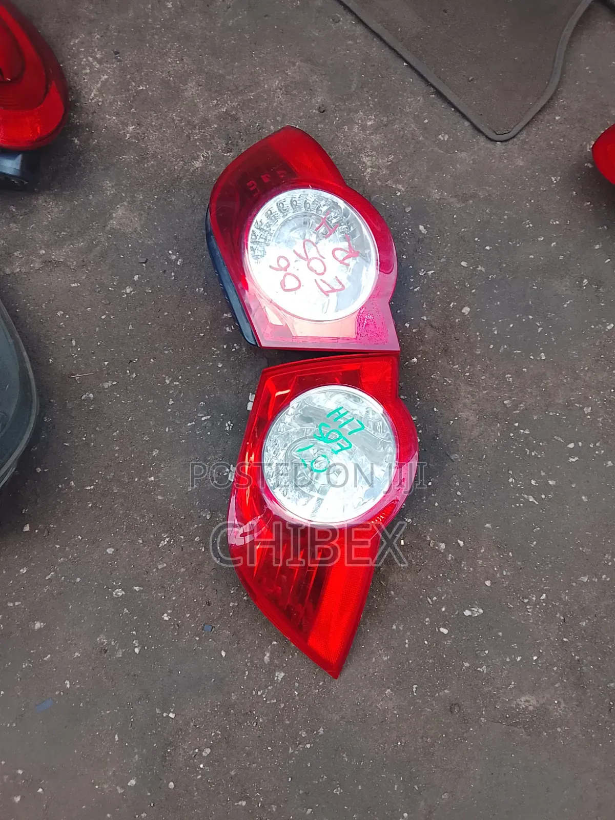 Set of Rear Light Volkswagen EOS 2006