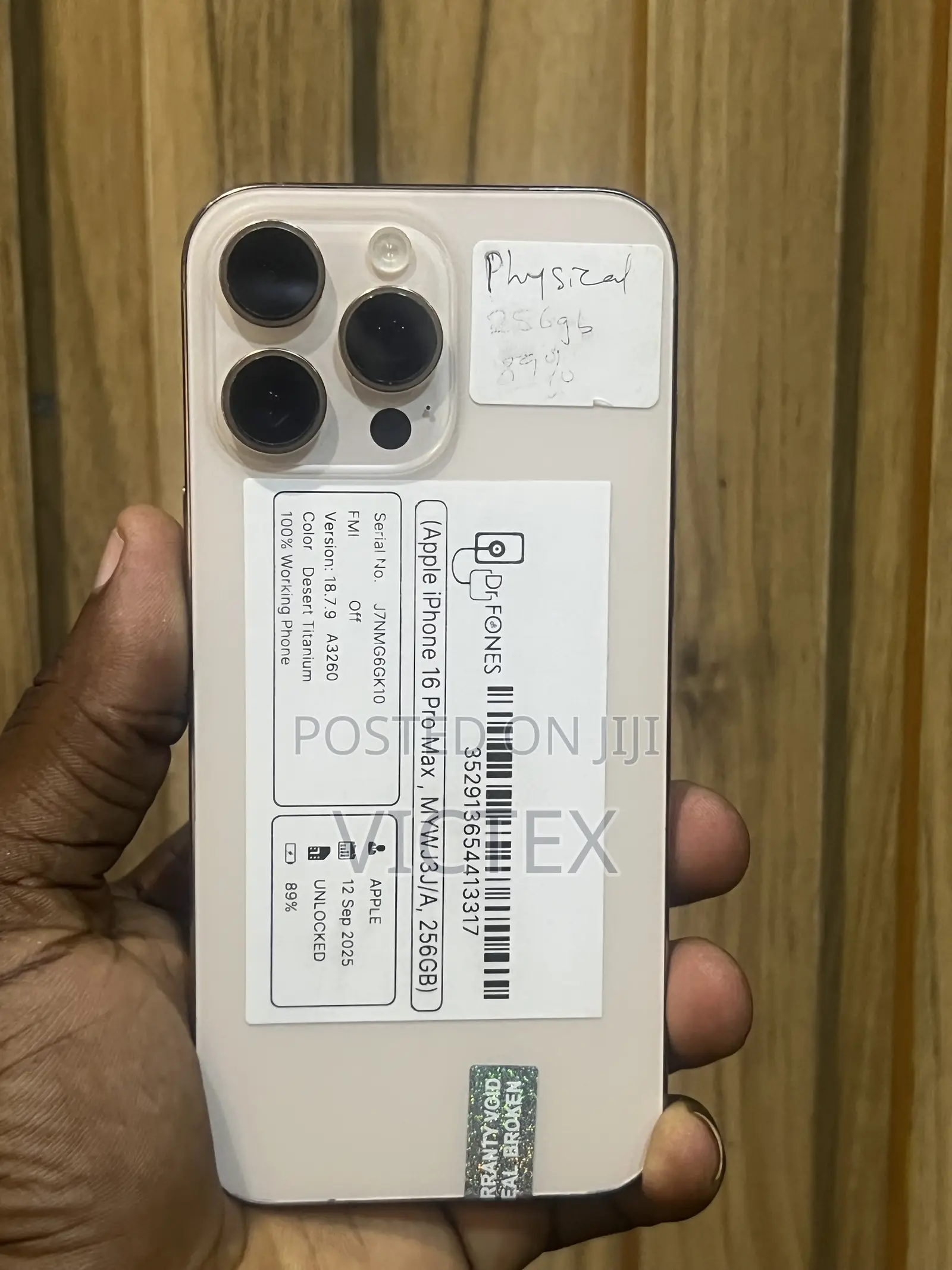 Apple iPhone 16 Pro Max 256 GB Gold