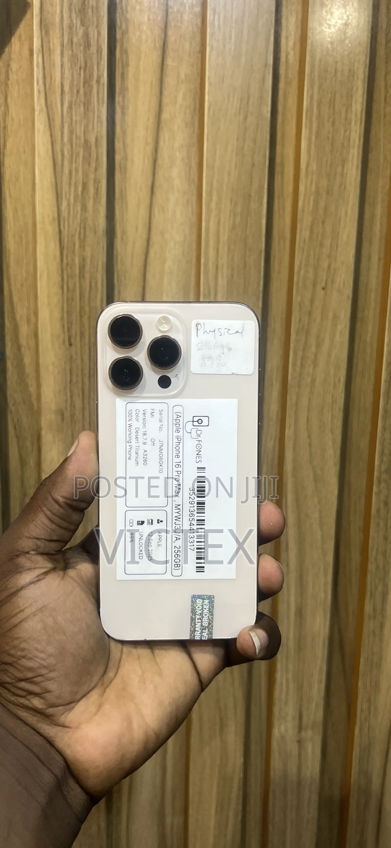 Apple iPhone 16 Pro Max 256 GB Gold