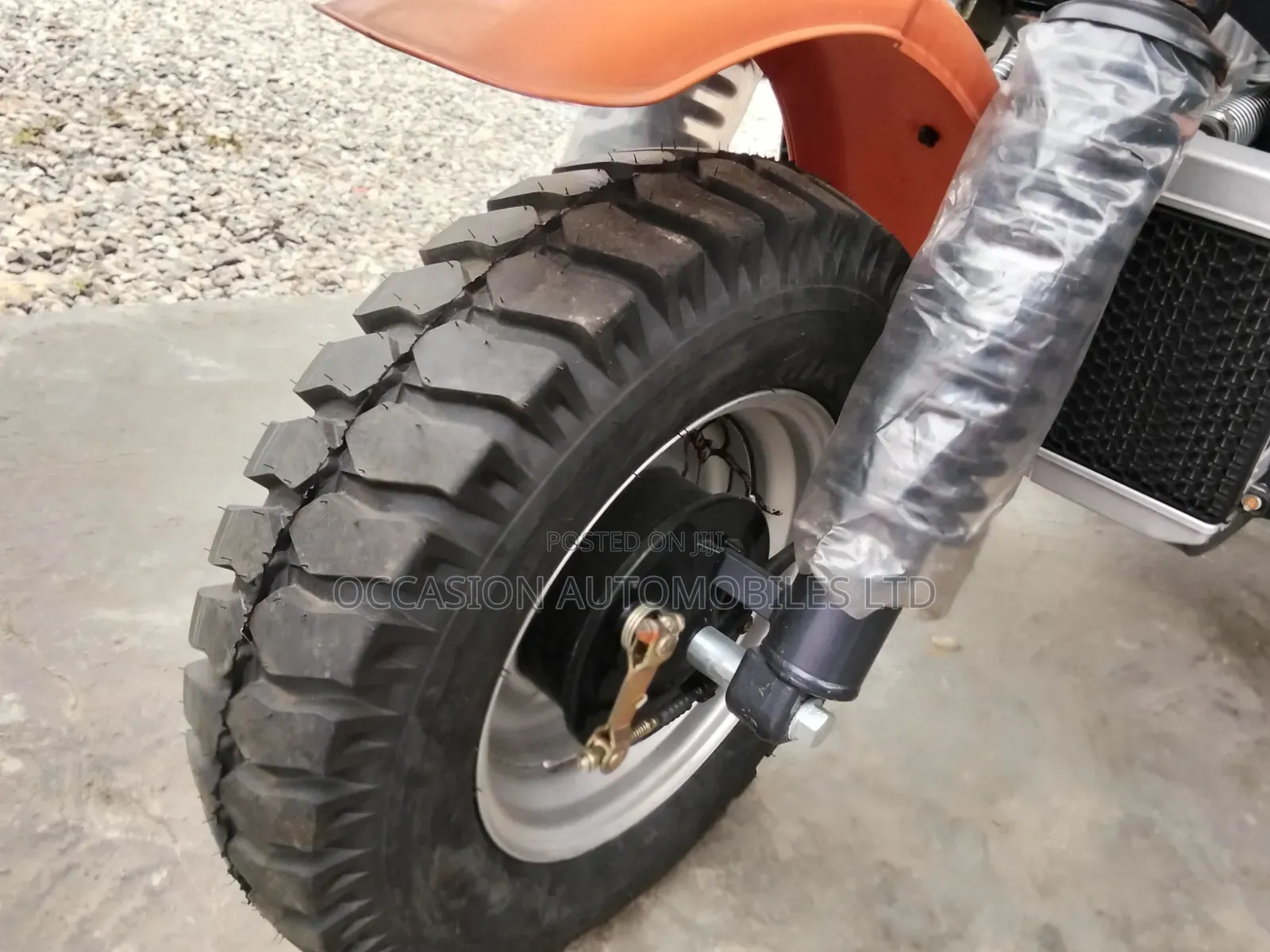 New Royal Motorcycle 2025 Orange