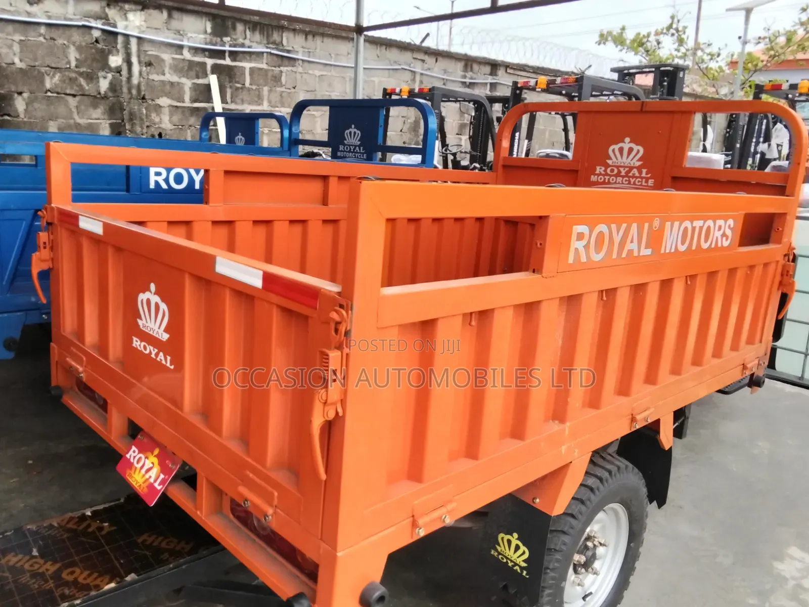 New Royal Motorcycle 2025 Orange