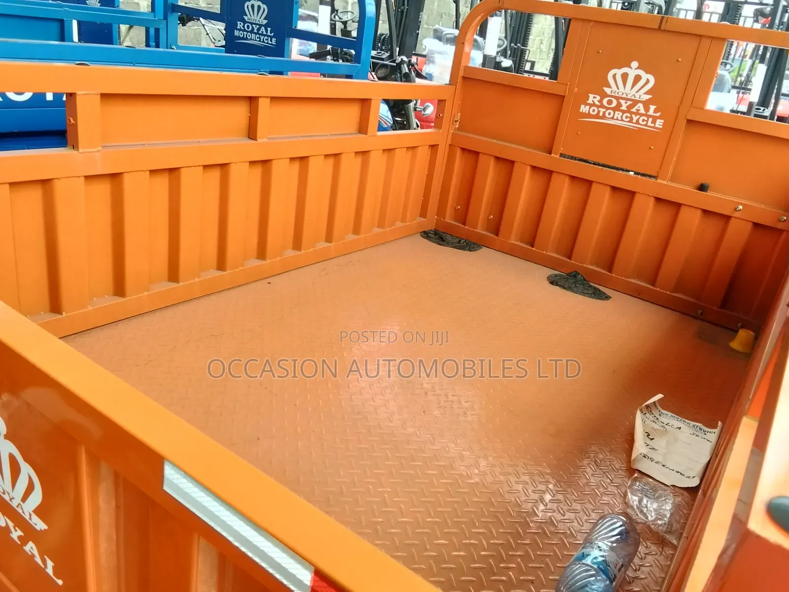 New Royal Motorcycle 2025 Orange
