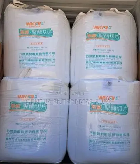 1Ton Food Grade Pet Resin Granules for Food Beverage Containers.