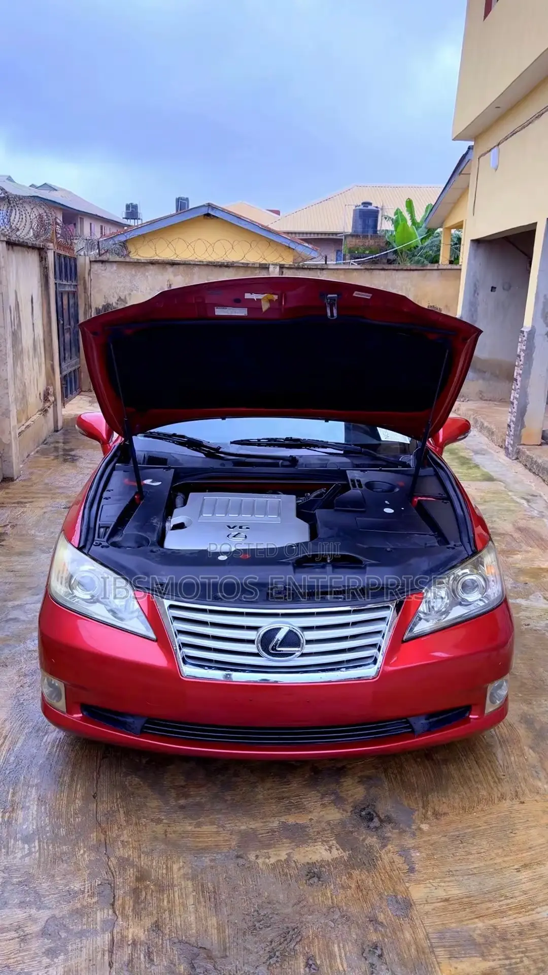 Lexus ES 350 2010 Red