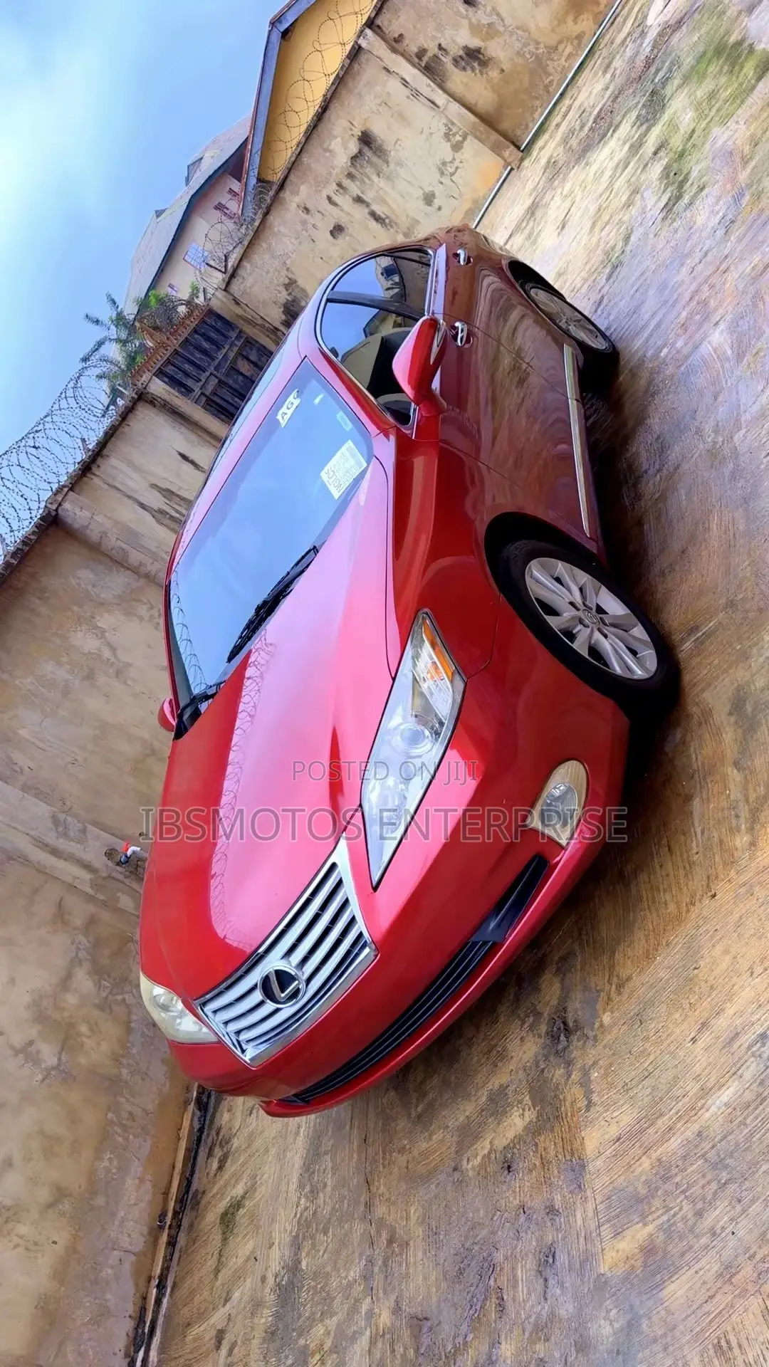Lexus ES 350 2010 Red