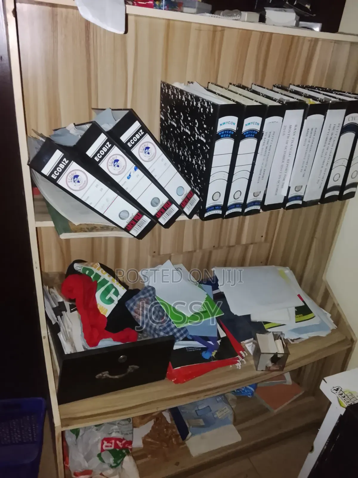 Large Office Storage Cabinet / Filing Cabinet With Shelves