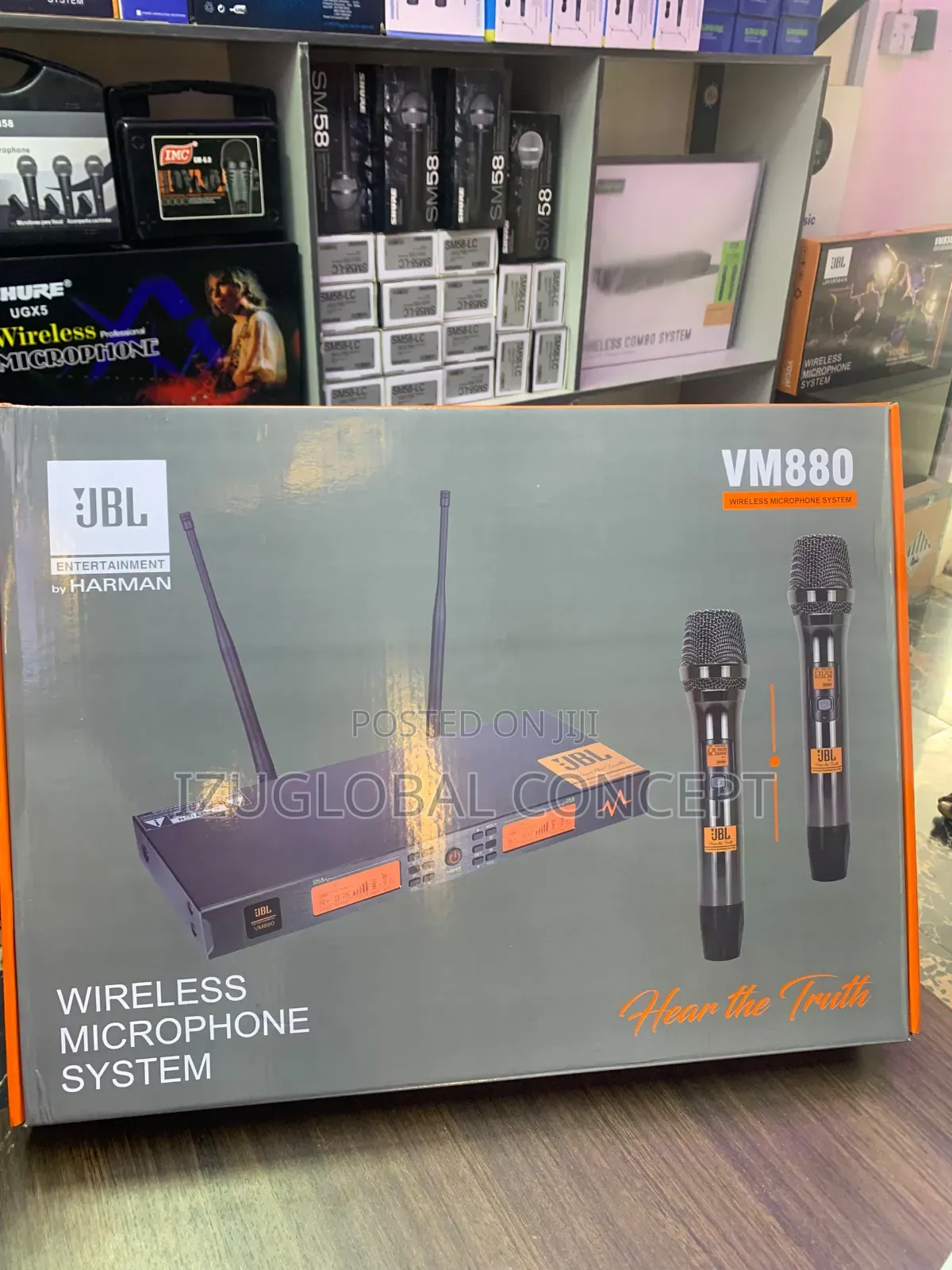 JBL Harman Model-Vm880 Digital Wireless Microphone
